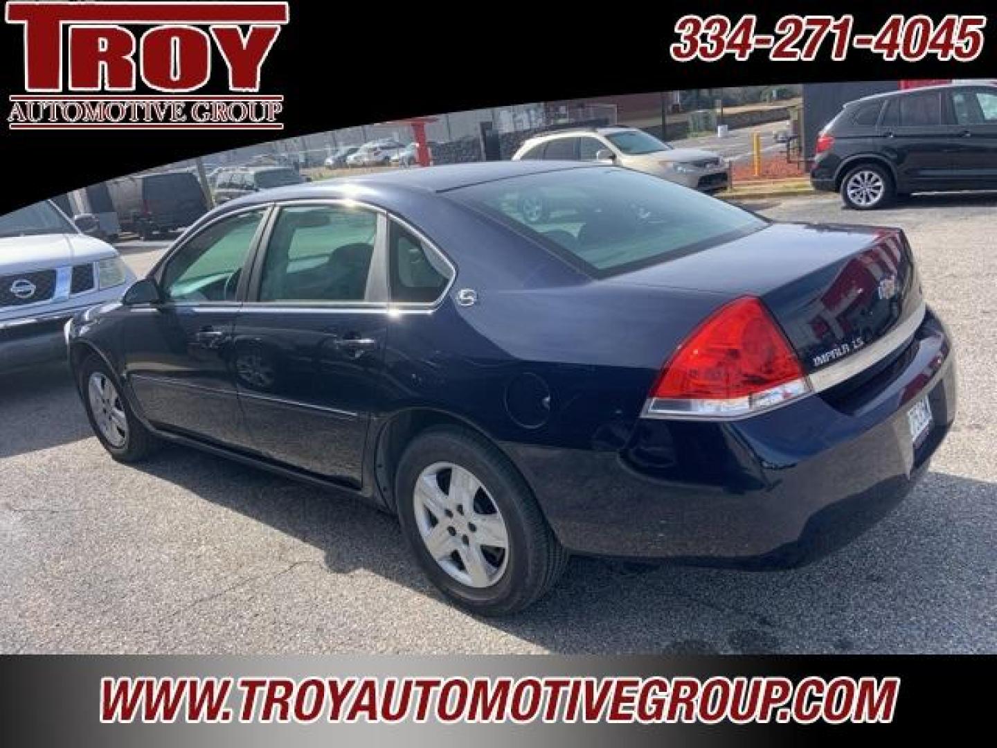 2008 Imperial Blue Metallic /Gray Chevrolet Impala LS (2G1WB58KX81) with an 3.5L V6 SFI Flex Fuel engine, Automatic transmission, located at 6812 Atlanta Hwy, Montgomery, AL, 36117, (334) 271-4045, 32.382118, -86.178673 - Photo#6