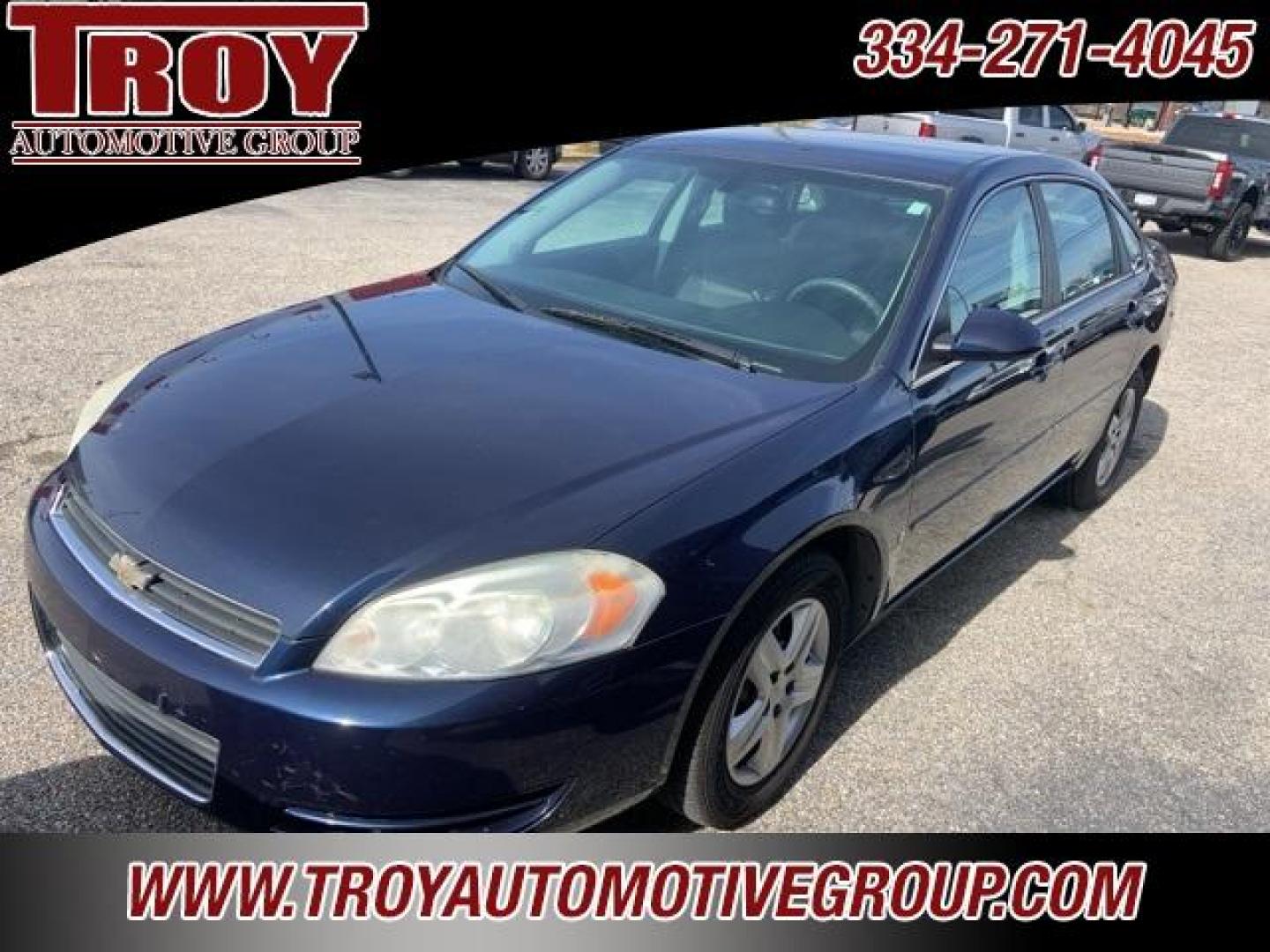 2008 Imperial Blue Metallic /Gray Chevrolet Impala LS (2G1WB58KX81) with an 3.5L V6 SFI Flex Fuel engine, Automatic transmission, located at 6812 Atlanta Hwy, Montgomery, AL, 36117, (334) 271-4045, 32.382118, -86.178673 - Photo#7