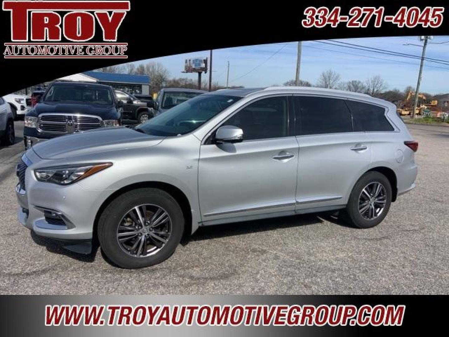 2017 Liquid Platinum /Graphite INFINITI QX60 Base (5N1DL0MN1HC) with an 3.5L V6 engine, CVT transmission, located at 6812 Atlanta Hwy, Montgomery, AL, 36117, (334) 271-4045, 32.382118, -86.178673 - Liquid Platinum 2017 INFINITI QX60 FWD 3.5L V6 Sport-Tuned CVT<br><br>Financing Available---Top Value for Trades.<br><br>20/27 City/Highway MPG<br><br><br>Awards:<br> * 2017 IIHS Top Safety Pick * 2017 KBB.com 5-Year Cost to Own Awards - Photo#2