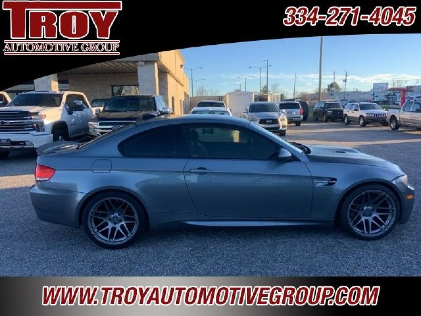 2008 Space Gray Metallic /Silver Novillo BMW M3 Base (WBSWD93578P) with an 4.0L V8 DOHC 32V engine, Automatic transmission, located at 6812 Atlanta Hwy, Montgomery, AL, 36117, (334) 271-4045, 32.382118, -86.178673 - Photo#10