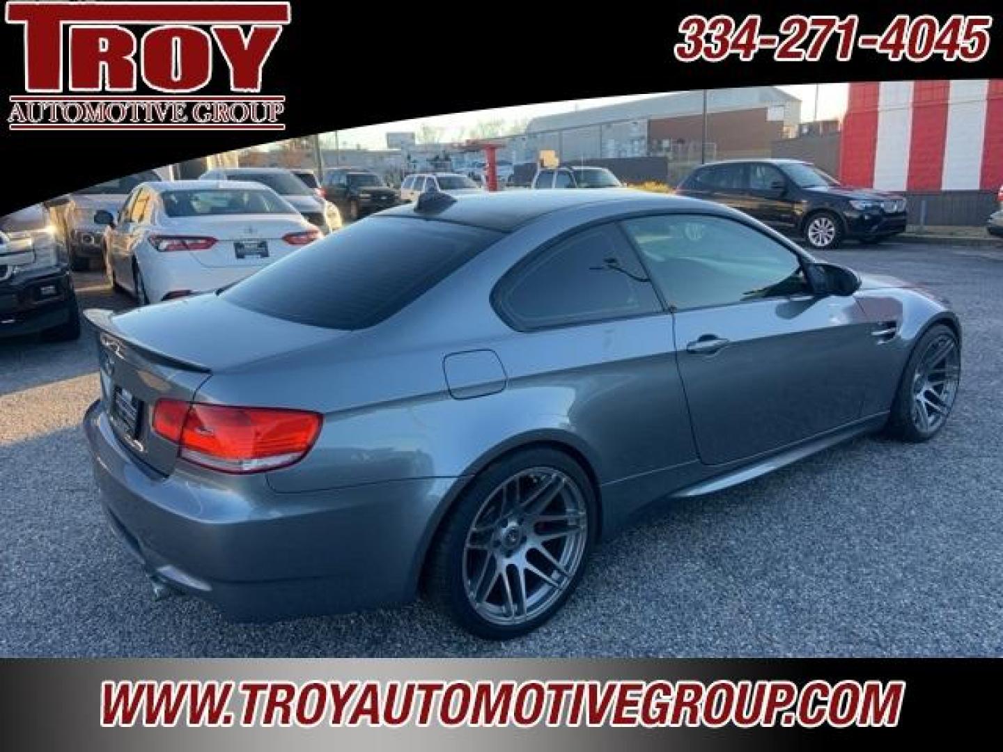 2008 Space Gray Metallic /Silver Novillo BMW M3 Base (WBSWD93578P) with an 4.0L V8 DOHC 32V engine, Automatic transmission, located at 6812 Atlanta Hwy, Montgomery, AL, 36117, (334) 271-4045, 32.382118, -86.178673 - Photo#11