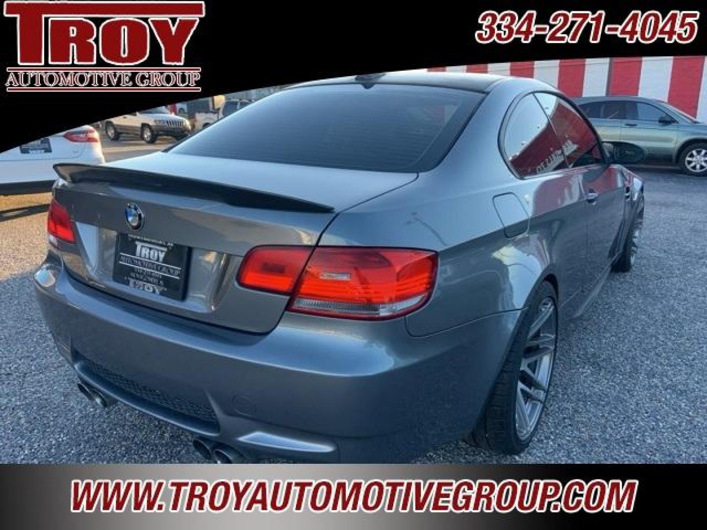 2008 Space Gray Metallic /Silver Novillo BMW M3 Base (WBSWD93578P) with an 4.0L V8 DOHC 32V engine, Automatic transmission, located at 6812 Atlanta Hwy, Montgomery, AL, 36117, (334) 271-4045, 32.382118, -86.178673 - Photo#12