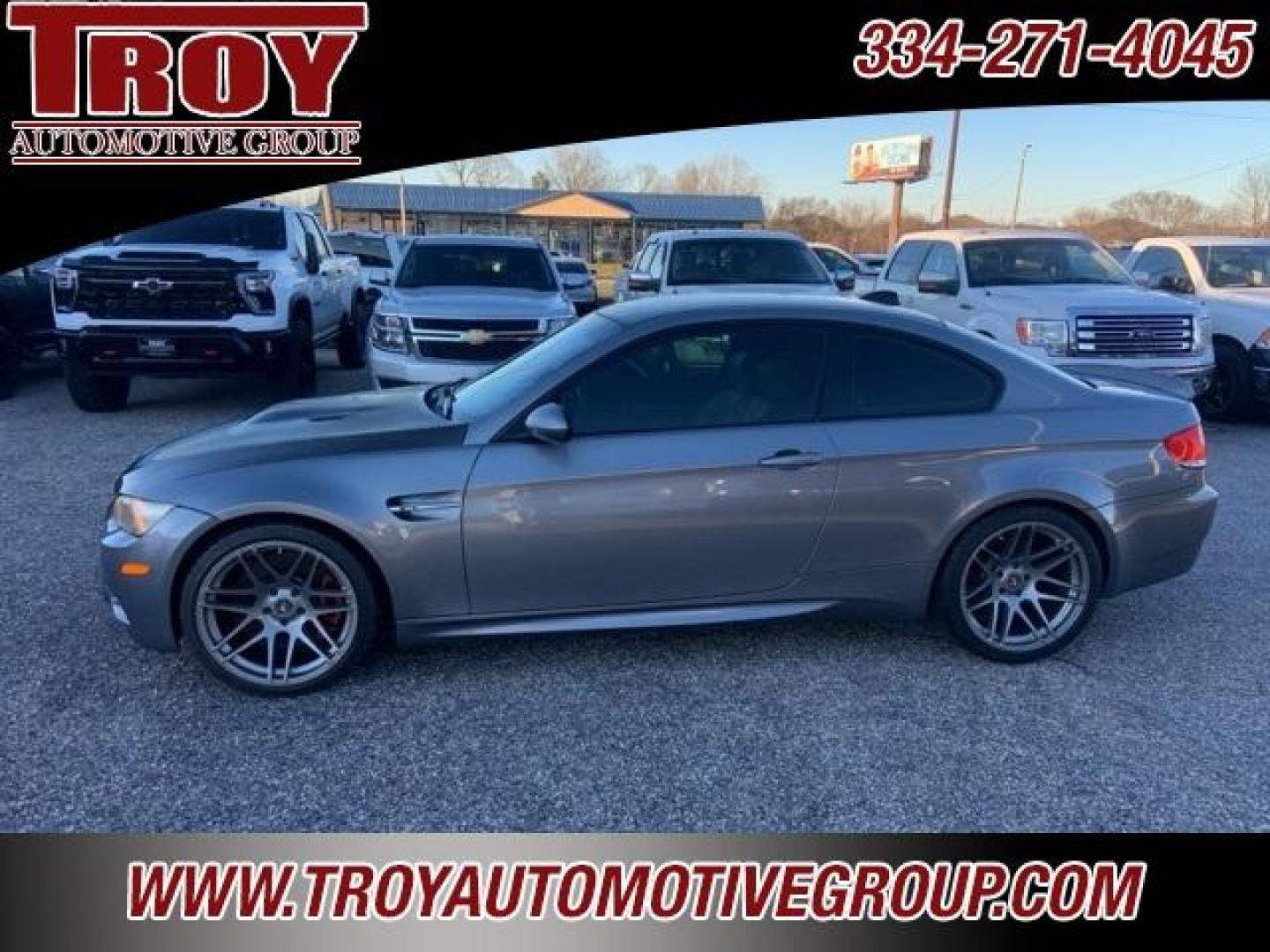 2008 Space Gray Metallic /Silver Novillo BMW M3 Base (WBSWD93578P) with an 4.0L V8 DOHC 32V engine, Automatic transmission, located at 6812 Atlanta Hwy, Montgomery, AL, 36117, (334) 271-4045, 32.382118, -86.178673 - Photo#17