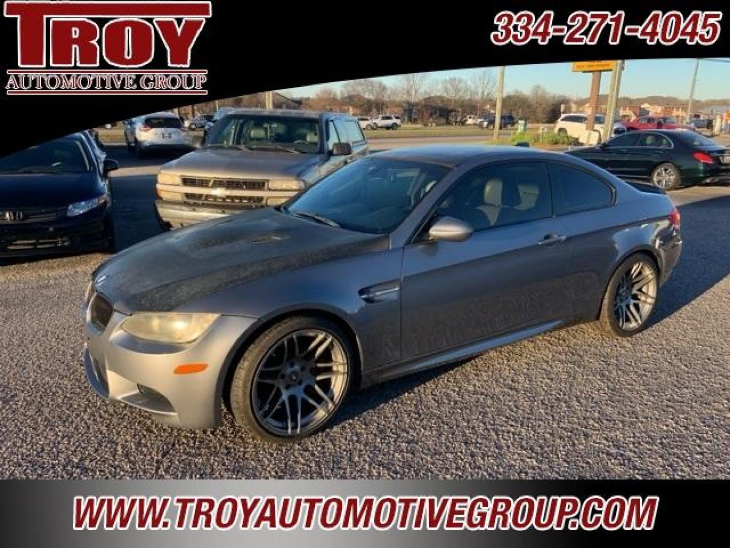 2008 Space Gray Metallic /Silver Novillo BMW M3 Base (WBSWD93578P) with an 4.0L V8 DOHC 32V engine, Automatic transmission, located at 6812 Atlanta Hwy, Montgomery, AL, 36117, (334) 271-4045, 32.382118, -86.178673 - Photo#57