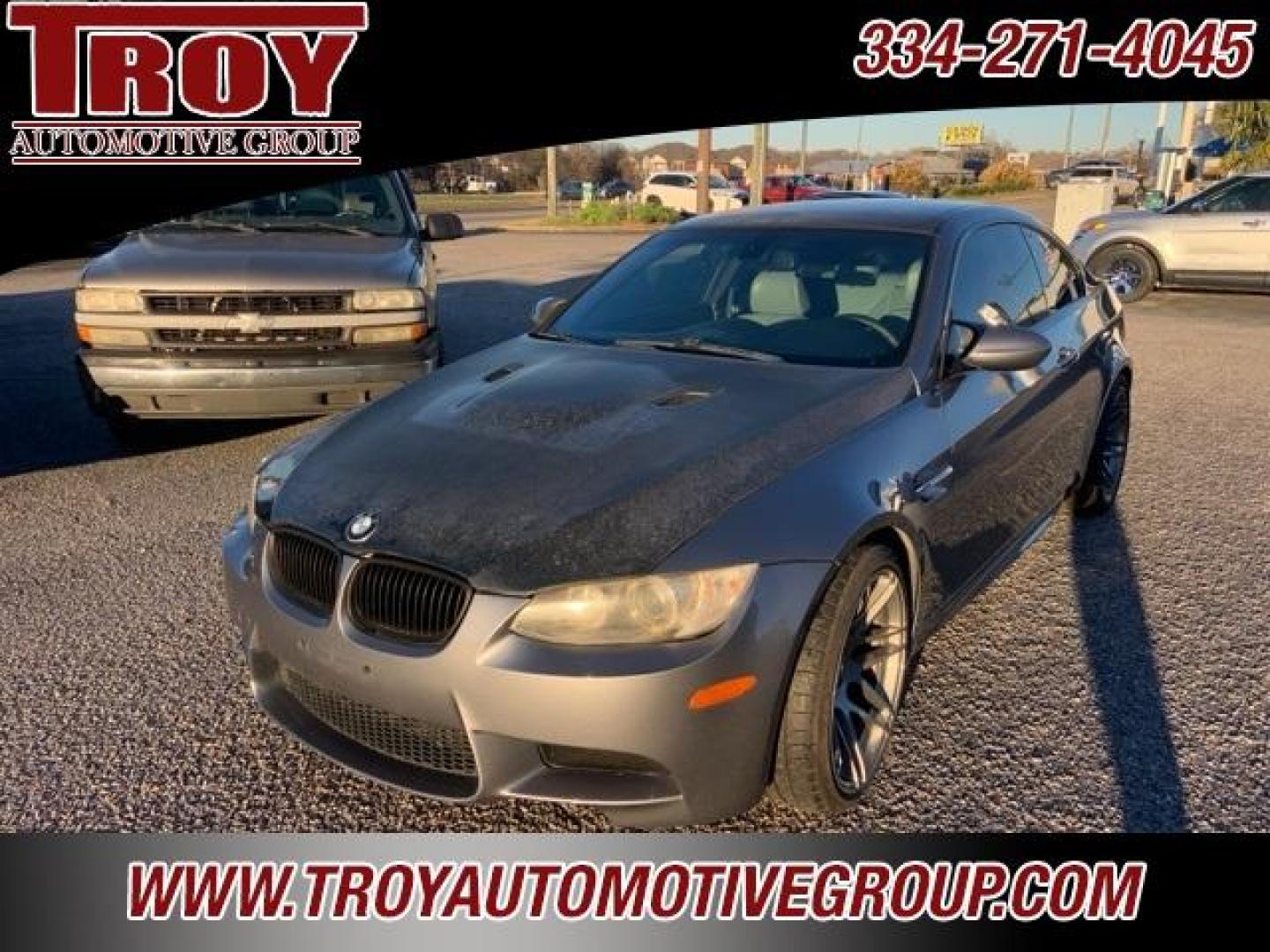 2008 Space Gray Metallic /Silver Novillo BMW M3 Base (WBSWD93578P) with an 4.0L V8 DOHC 32V engine, Automatic transmission, located at 6812 Atlanta Hwy, Montgomery, AL, 36117, (334) 271-4045, 32.382118, -86.178673 - Photo#58