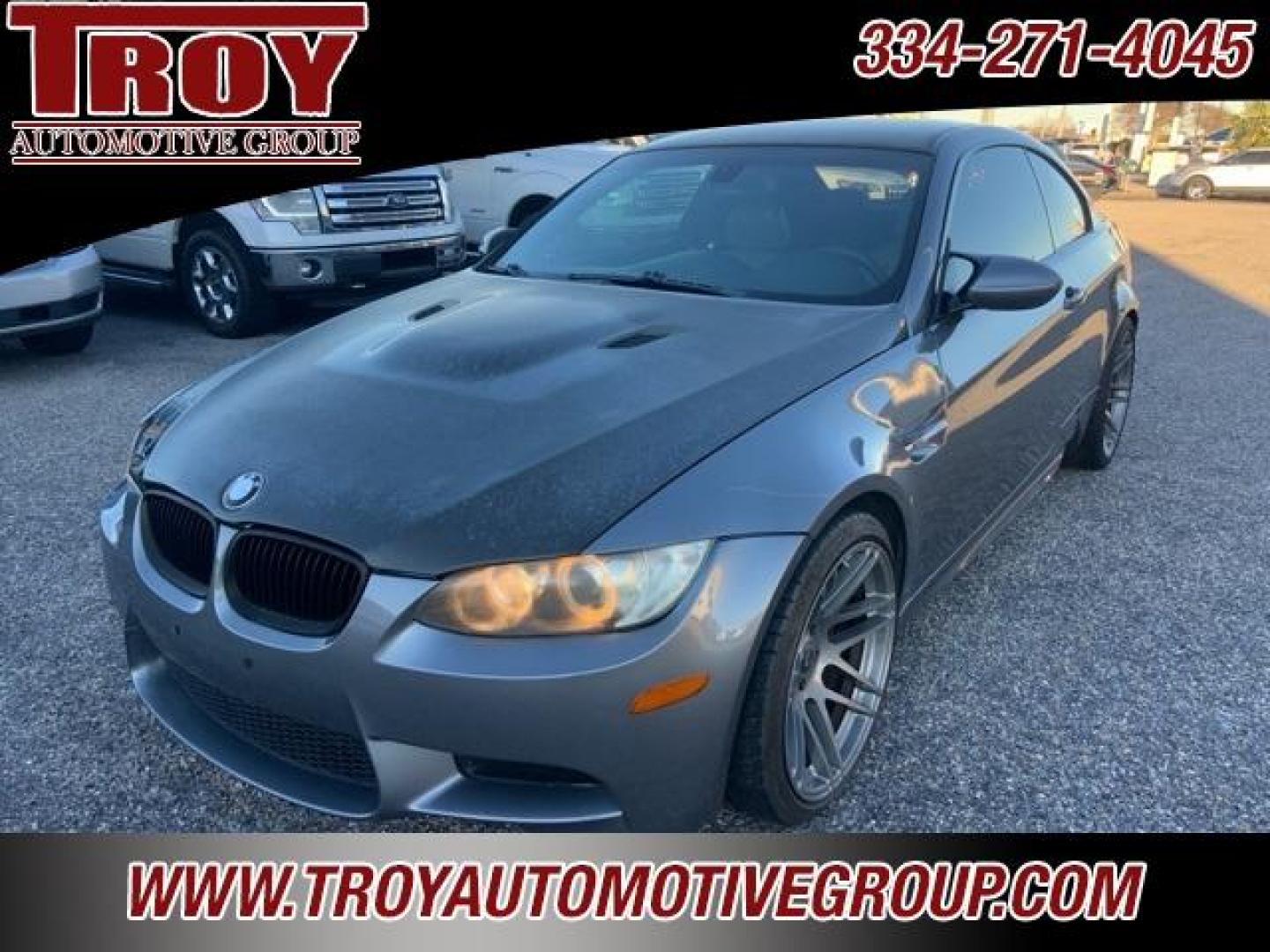 2008 Space Gray Metallic /Silver Novillo BMW M3 Base (WBSWD93578P) with an 4.0L V8 DOHC 32V engine, Automatic transmission, located at 6812 Atlanta Hwy, Montgomery, AL, 36117, (334) 271-4045, 32.382118, -86.178673 - Previous Salvage Title Car! Air Bag Light On!! <br>Check Engine Light Comes and Goes!<br>Ultimate Track Car!!<br><br>$3000 Forgestar Performance Wheels and Tires!!<br>Space Gray Metallic 2008 BMW M3 RWD 4.0L V8 DOHC 32V 7-Speed Automatic<br><br>Financing Available---Top Value for Trades.<br><b - Photo#5