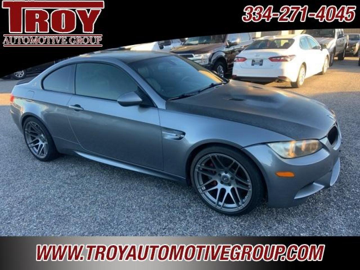 2008 Space Gray Metallic /Silver Novillo BMW M3 Base (WBSWD93578P) with an 4.0L V8 DOHC 32V engine, Automatic transmission, located at 6812 Atlanta Hwy, Montgomery, AL, 36117, (334) 271-4045, 32.382118, -86.178673 - Photo#8