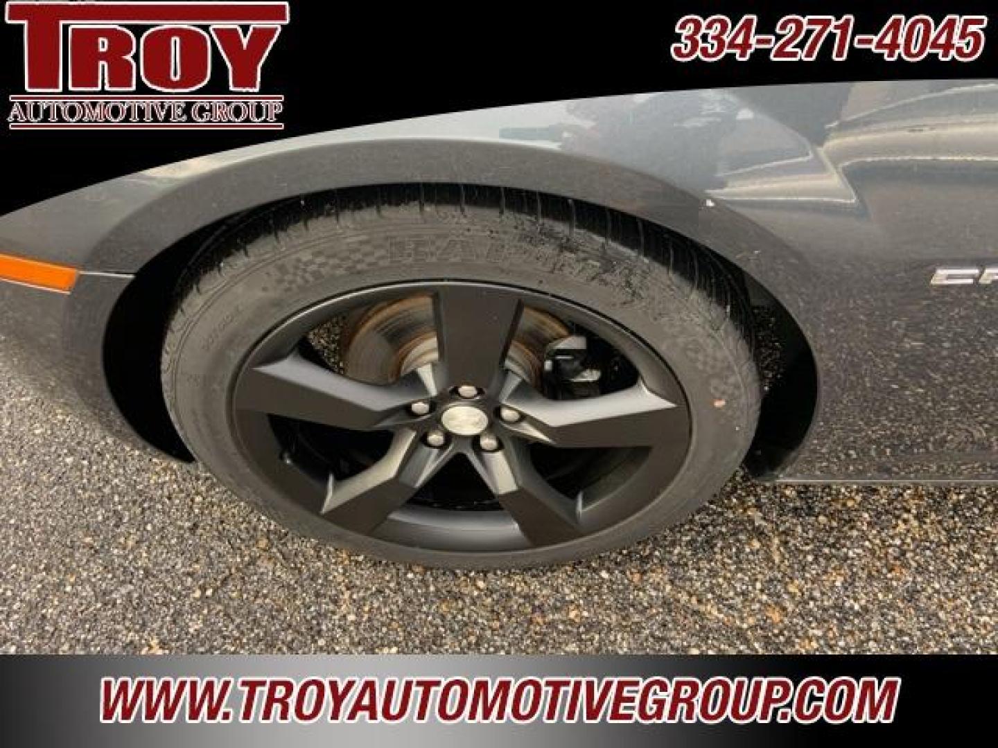 2011 Cyber Gray Metallic /Gray Chevrolet Camaro 2LT (2G1FC1ED7B9) with an 3.6L V6 SIDI VVT engine, Automatic transmission, located at 6812 Atlanta Hwy, Montgomery, AL, 36117, (334) 271-4045, 32.382118, -86.178673 - Torn Seat!! Front Bumper Cracked!!<br>Dent in quarter pane!!<br>Cyber Gray Metallic 2011 Chevrolet Camaro 2LT RWD 2LT 3.6L V6 SIDI VVT 6-Speed Automatic with TapShift<br><br>Financing Available---Top Value for Trades.<br><br>18/29 City/Highway MPG<br><br><br>Awards:<br> * JD Power Dependability S - Photo#20