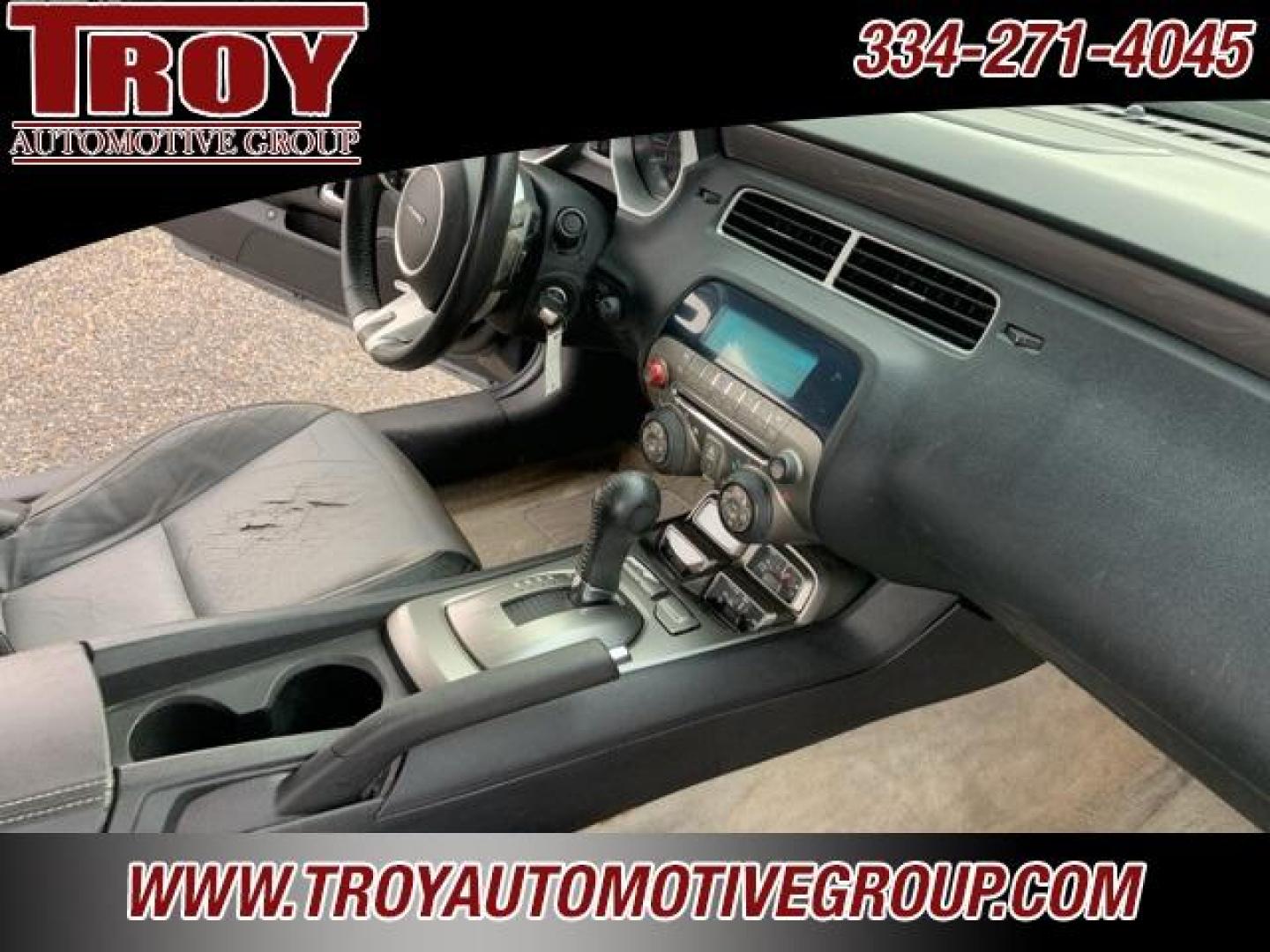 2011 Cyber Gray Metallic /Gray Chevrolet Camaro 2LT (2G1FC1ED7B9) with an 3.6L V6 SIDI VVT engine, Automatic transmission, located at 6812 Atlanta Hwy, Montgomery, AL, 36117, (334) 271-4045, 32.382118, -86.178673 - Torn Seat!! Front Bumper Cracked!!<br>Dent in quarter pane!!<br>Cyber Gray Metallic 2011 Chevrolet Camaro 2LT RWD 2LT 3.6L V6 SIDI VVT 6-Speed Automatic with TapShift<br><br>Financing Available---Top Value for Trades.<br><br>18/29 City/Highway MPG<br><br><br>Awards:<br> * JD Power Dependability S - Photo#31