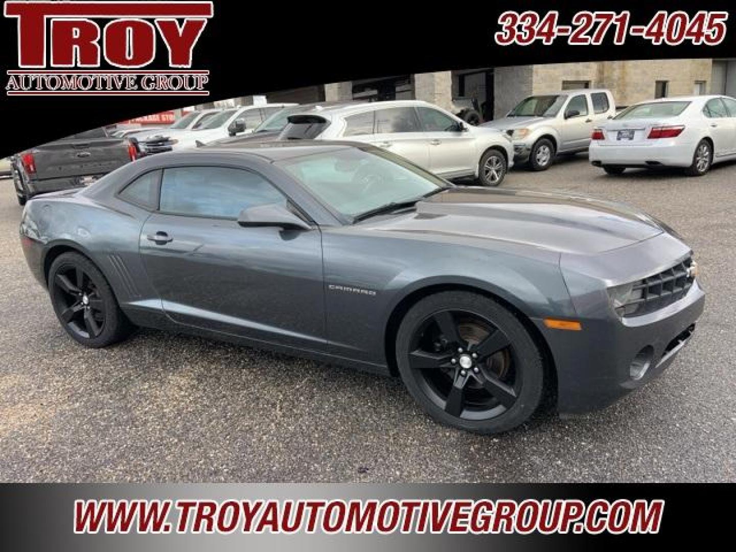 2011 Cyber Gray Metallic /Gray Chevrolet Camaro 2LT (2G1FC1ED7B9) with an 3.6L V6 SIDI VVT engine, Automatic transmission, located at 6812 Atlanta Hwy, Montgomery, AL, 36117, (334) 271-4045, 32.382118, -86.178673 - Torn Seat!! Front Bumper Cracked!!<br>Dent in quarter pane!!<br>Cyber Gray Metallic 2011 Chevrolet Camaro 2LT RWD 2LT 3.6L V6 SIDI VVT 6-Speed Automatic with TapShift<br><br>Financing Available---Top Value for Trades.<br><br>18/29 City/Highway MPG<br><br><br>Awards:<br> * JD Power Dependability S - Photo#6