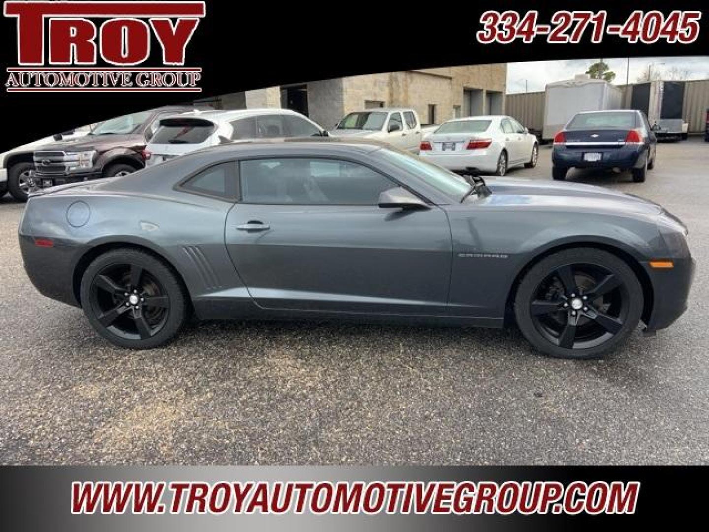 2011 Cyber Gray Metallic /Gray Chevrolet Camaro 2LT (2G1FC1ED7B9) with an 3.6L V6 SIDI VVT engine, Automatic transmission, located at 6812 Atlanta Hwy, Montgomery, AL, 36117, (334) 271-4045, 32.382118, -86.178673 - Torn Seat!! Front Bumper Cracked!!<br>Dent in quarter pane!!<br>Cyber Gray Metallic 2011 Chevrolet Camaro 2LT RWD 2LT 3.6L V6 SIDI VVT 6-Speed Automatic with TapShift<br><br>Financing Available---Top Value for Trades.<br><br>18/29 City/Highway MPG<br><br><br>Awards:<br> * JD Power Dependability S - Photo#7