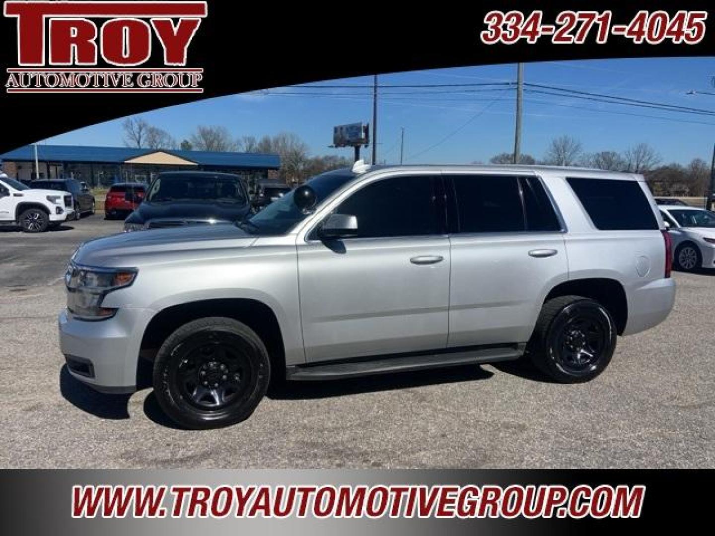 2020 Silver Ice Metallic /Jet Black Chevrolet Tahoe Police (1GNLCDEC9LR) with an EcoTec3 5.3L V8 Flex Fuel engine, Automatic transmission, located at 6812 Atlanta Hwy, Montgomery, AL, 36117, (334) 271-4045, 32.382118, -86.178673 - Tow Package!!<br>Back Ip Camera!<br> - Photo#2