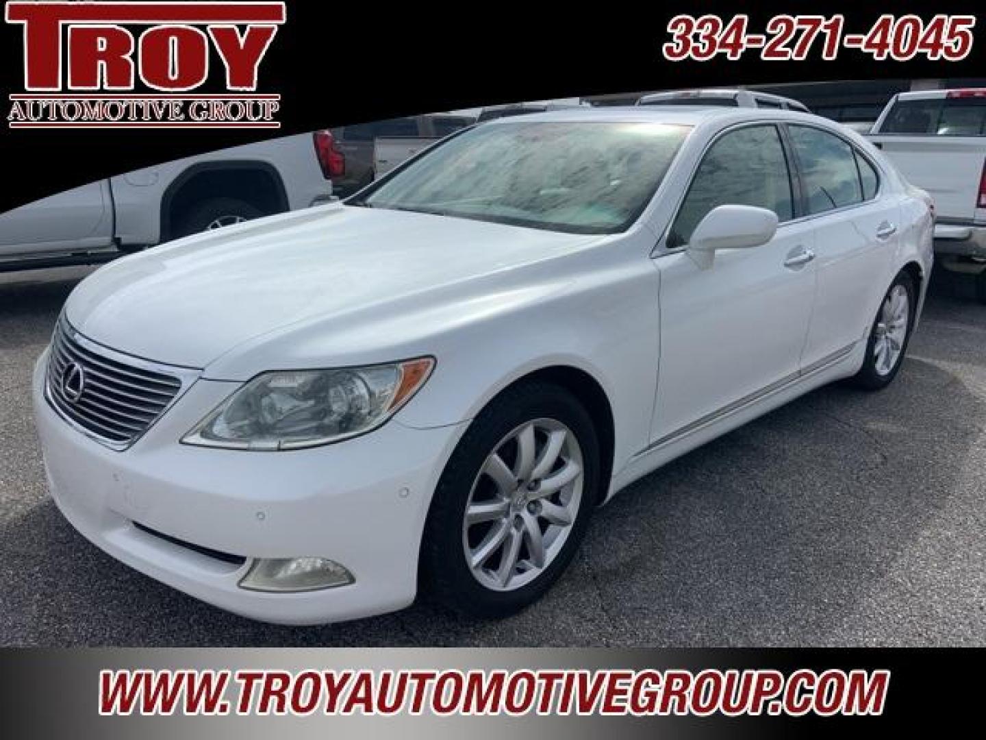 2007 Starfire Pearl /Cashmere Lexus LS 460 (JTHBL46F975) with an 4.6L V8 DOHC 32V engine, Automatic transmission, located at 6812 Atlanta Hwy, Montgomery, AL, 36117, (334) 271-4045, 32.382118, -86.178673 - Photo#2