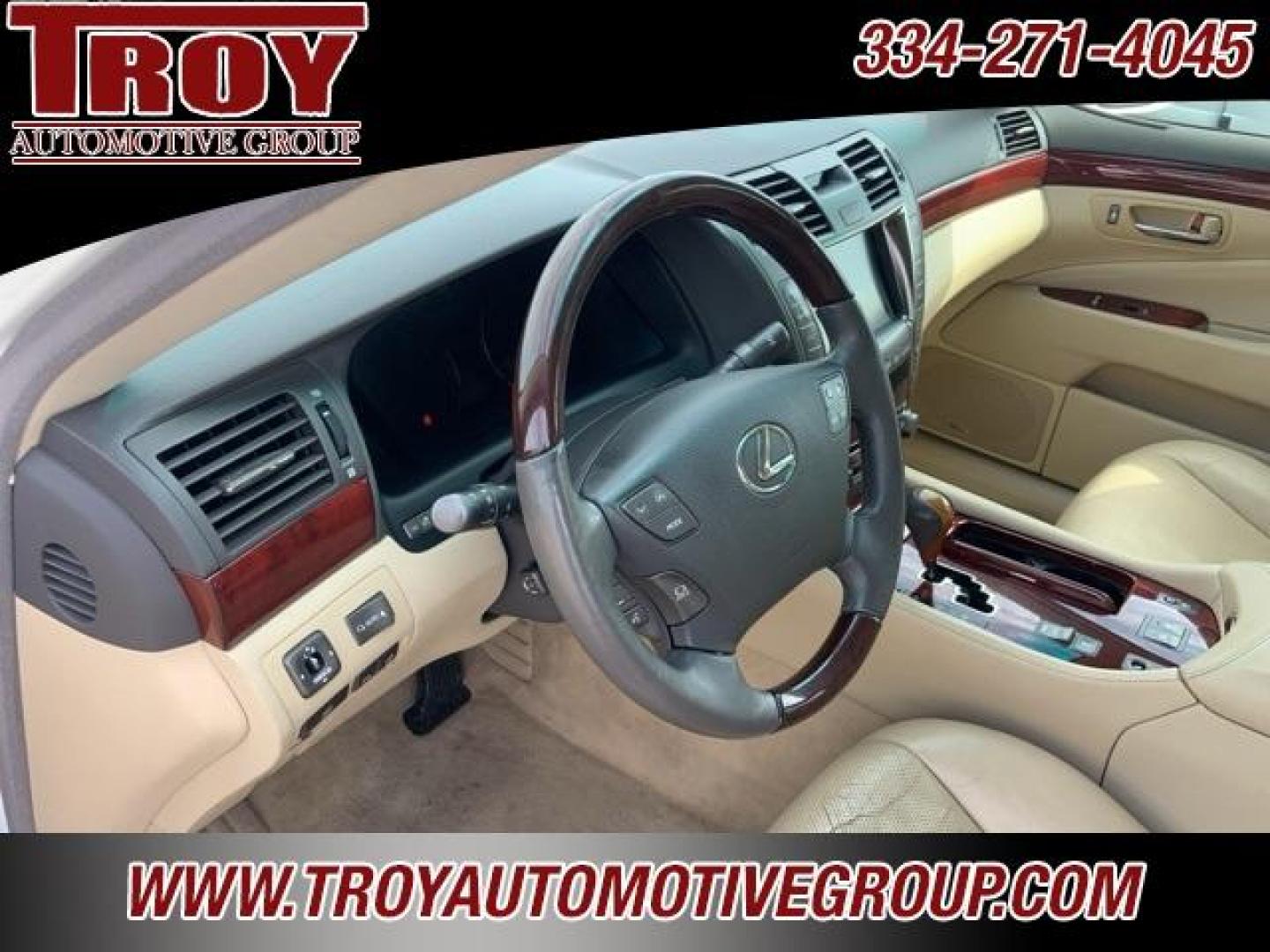 2007 Starfire Pearl /Cashmere Lexus LS 460 (JTHBL46F975) with an 4.6L V8 DOHC 32V engine, Automatic transmission, located at 6812 Atlanta Hwy, Montgomery, AL, 36117, (334) 271-4045, 32.382118, -86.178673 - Photo#33