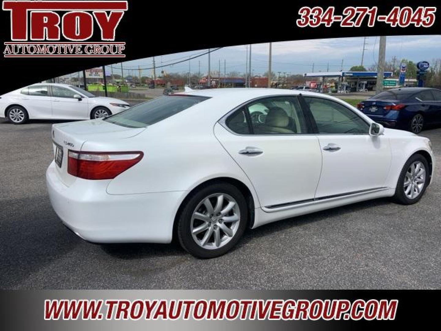 2007 Starfire Pearl /Cashmere Lexus LS 460 (JTHBL46F975) with an 4.6L V8 DOHC 32V engine, Automatic transmission, located at 6812 Atlanta Hwy, Montgomery, AL, 36117, (334) 271-4045, 32.382118, -86.178673 - Photo#6