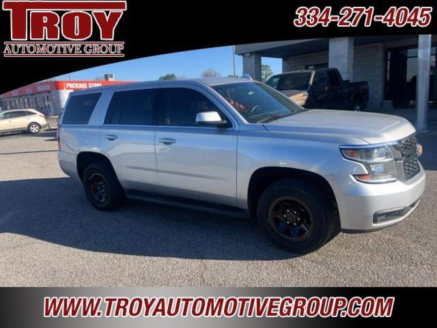 2019 Silver Ice Metallic /Jet Black Chevrolet Tahoe Police (1GNLCDEC1KR) with an EcoTec3 5.3L V8 Flex Fuel engine, Automatic transmission, located at 6812 Atlanta Hwy, Montgomery, AL, 36117, (334) 271-4045, 32.382118, -86.178673 - Photo#9