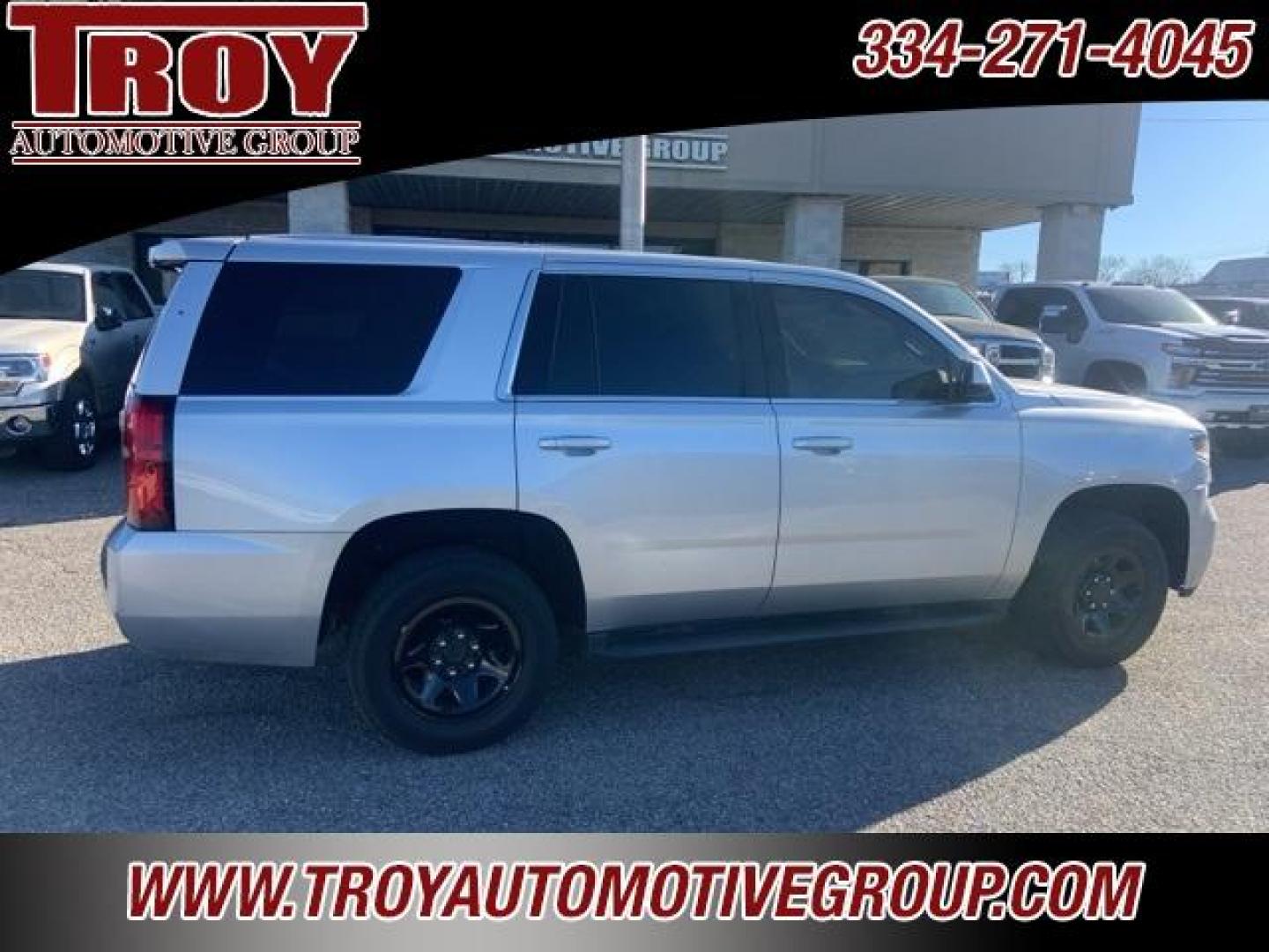 2019 Silver Ice Metallic /Jet Black Chevrolet Tahoe Police (1GNLCDEC1KR) with an EcoTec3 5.3L V8 Flex Fuel engine, Automatic transmission, located at 6812 Atlanta Hwy, Montgomery, AL, 36117, (334) 271-4045, 32.382118, -86.178673 - Photo#10