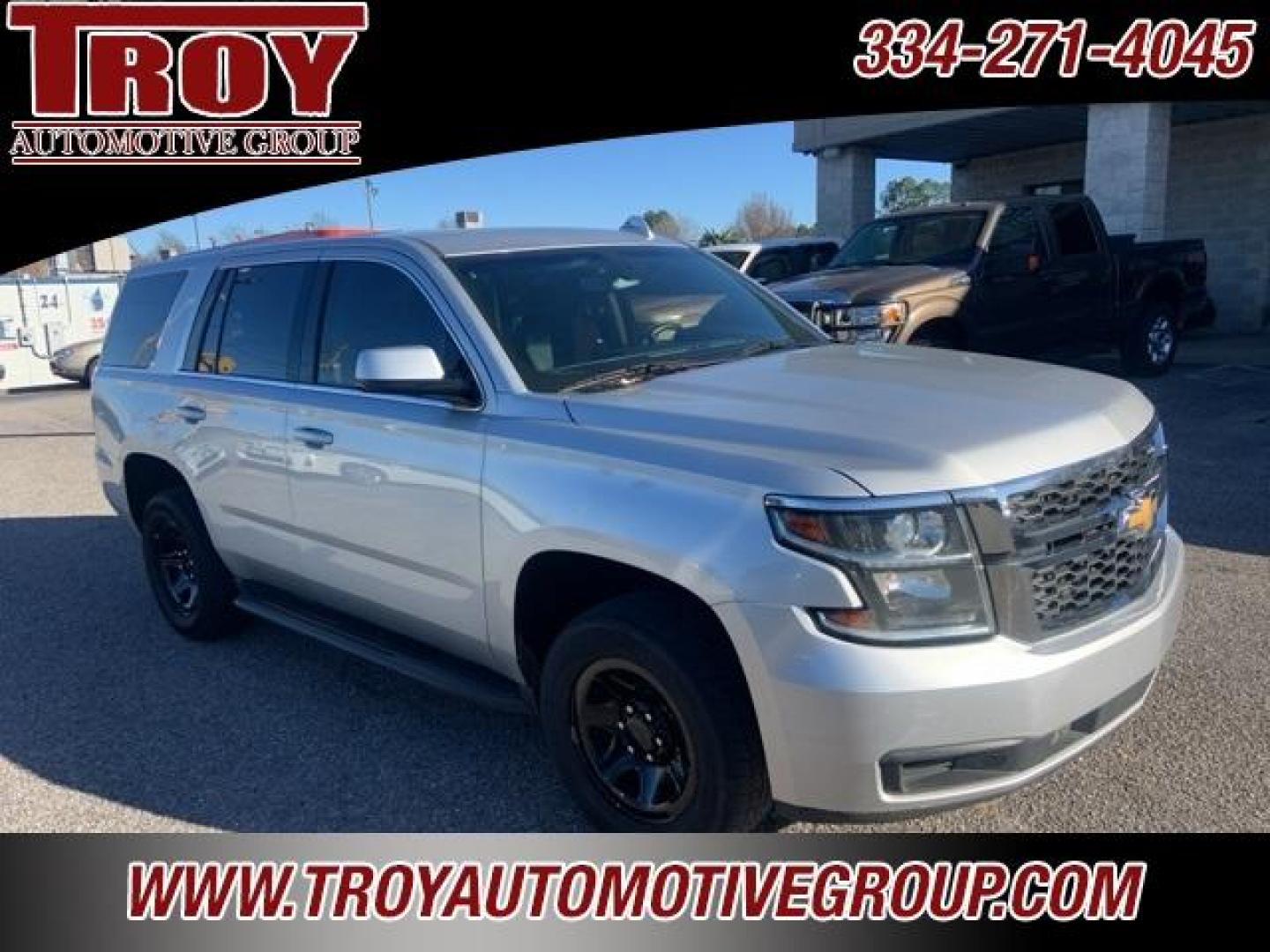 2019 Silver Ice Metallic /Jet Black Chevrolet Tahoe Police (1GNLCDEC1KR) with an EcoTec3 5.3L V8 Flex Fuel engine, Automatic transmission, located at 6812 Atlanta Hwy, Montgomery, AL, 36117, (334) 271-4045, 32.382118, -86.178673 - Photo#8