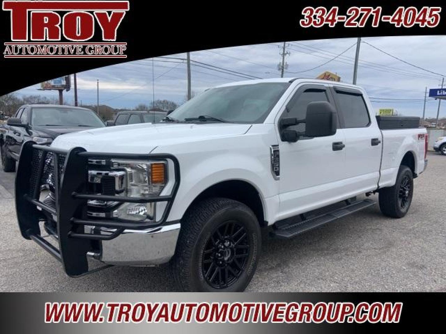 2021 Oxford White /Medium Earth Gray Ford F-250SD XLT (1FT7W2B67ME) with an 6.2L V8 EFI SOHC 16V Flex Fuel engine, Automatic transmission, located at 6812 Atlanta Hwy, Montgomery, AL, 36117, (334) 271-4045, 32.382118, -86.178673 - Photo#3