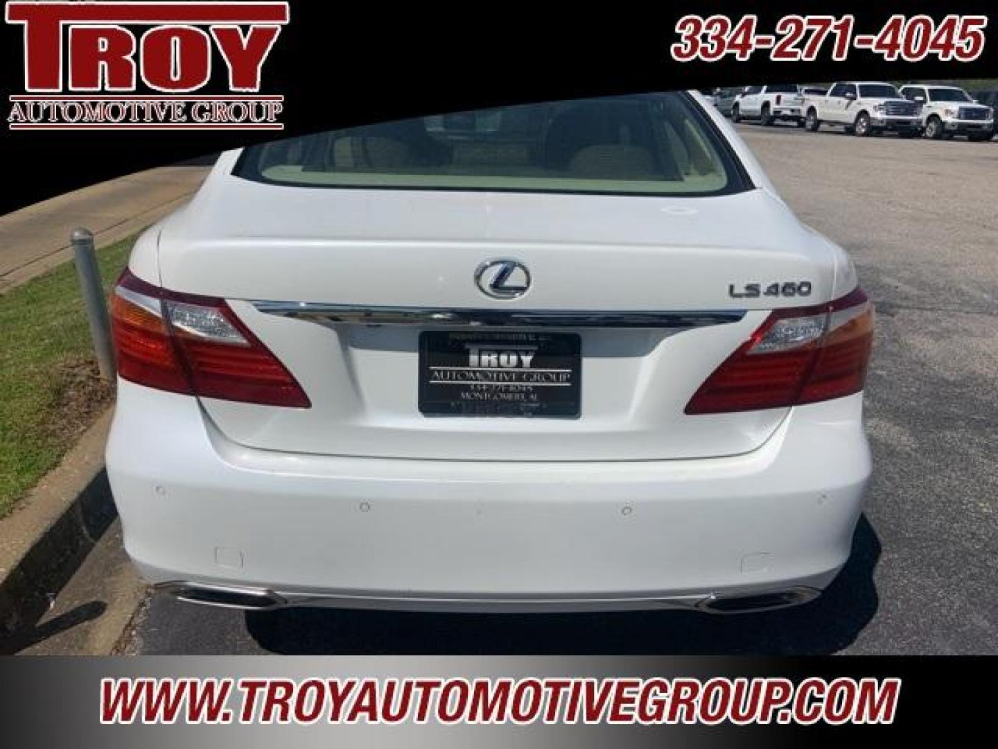 2012 Starfire Pearl /Alabaster Lexus LS 460 (JTHBL5EF1C5) with an 4.6L V8 DOHC 32V VVT-iE engine, Automatic transmission, located at 6812 Atlanta Hwy, Montgomery, AL, 36117, (334) 271-4045, 32.382118, -86.178673 - Photo#4