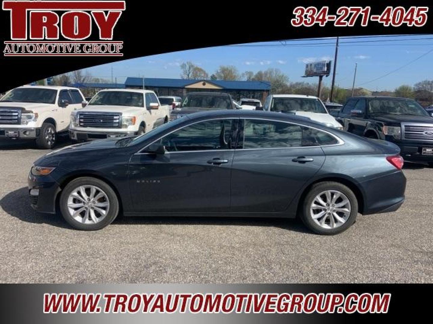 2020 Northsky Blue Metallic /Jet Black Chevrolet Malibu LT (1G1ZD5ST1LF) with an 1.5L DOHC engine, CVT transmission, located at 6812 Atlanta Hwy, Montgomery, AL, 36117, (334) 271-4045, 32.382118, -86.178673 - Northsky Blue Metallic 2020 Chevrolet Malibu LT FWD 1.5L DOHC CVT<br><br>Financing Available---Top Value for Trades.<br><br>29/36 City/Highway MPG<br><br><br>Awards:<br> * JD Power Initial Quality Study - Photo#0