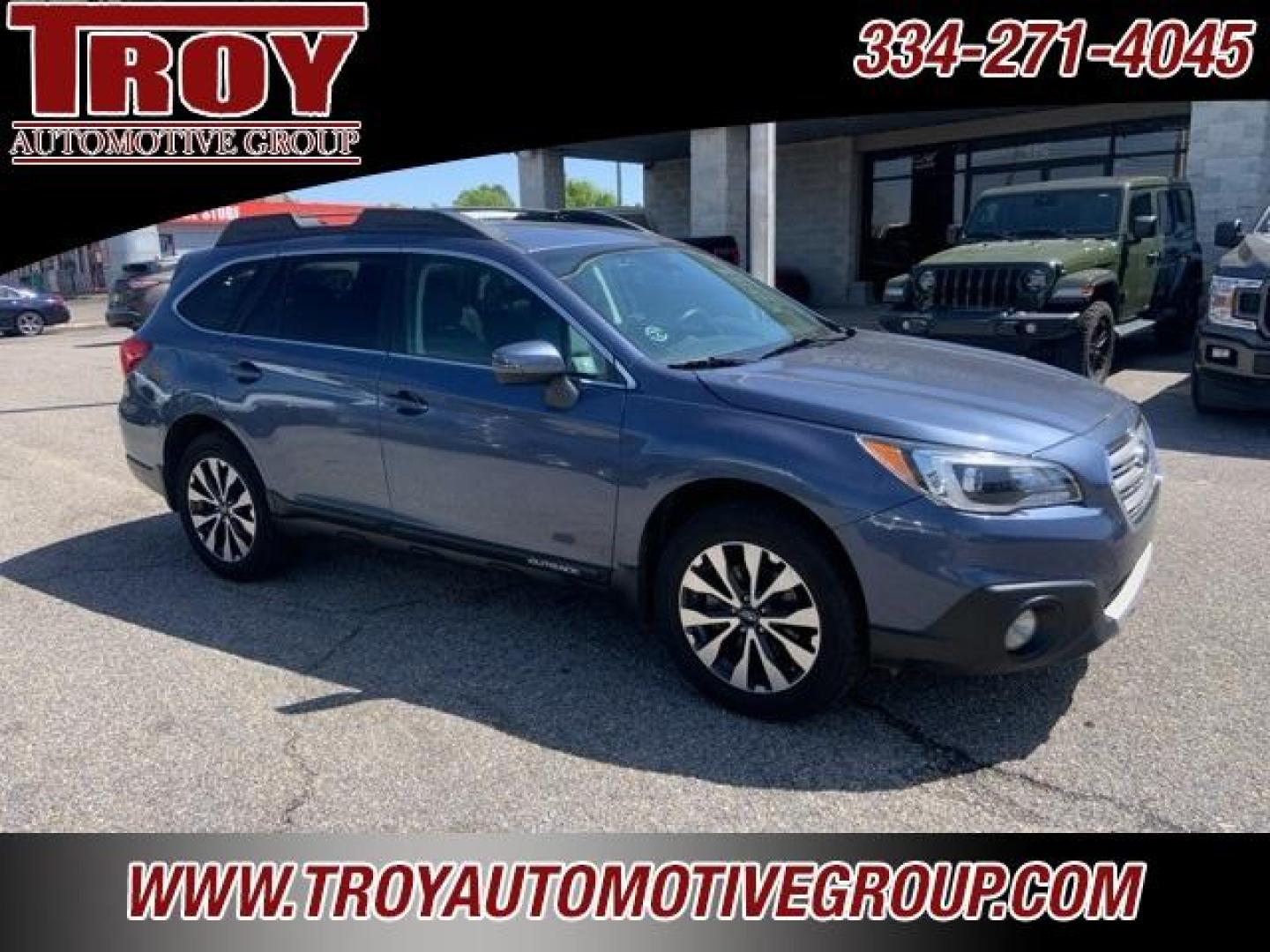 2017 Twilight Blue Metallic /Slate Black Subaru Outback 2.5i (4S4BSANC0H3) with an 2.5L 4-Cylinder DOHC 16V engine, CVT transmission, located at 6812 Atlanta Hwy, Montgomery, AL, 36117, (334) 271-4045, 32.382118, -86.178673 - Photo#7