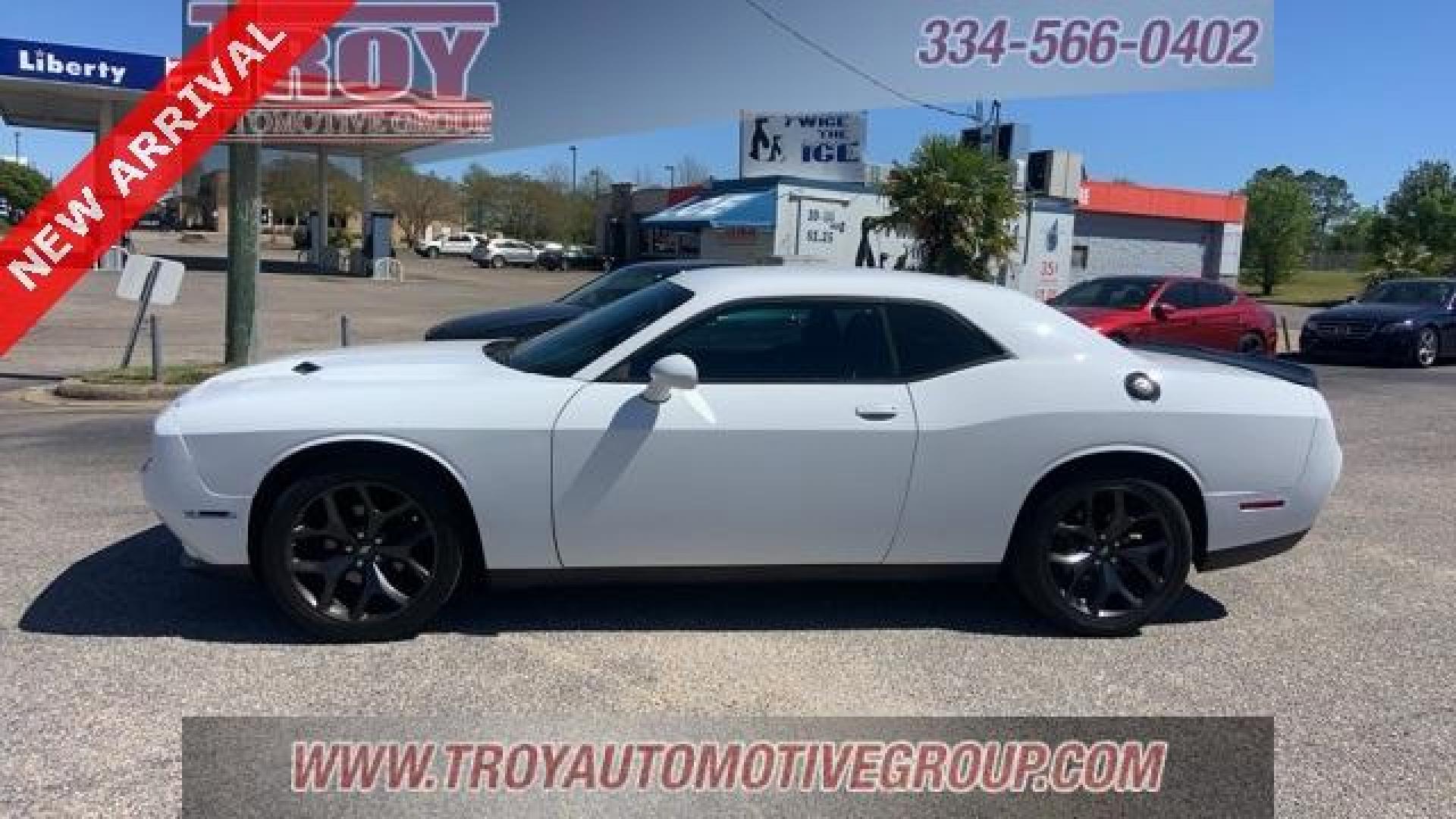 2020 White Knuckle Clearcoat /Black Dodge Challenger SXT (2C3CDZAG9LH) with an 3.6L V6 24V VVT engine, Automatic transmission, located at 6812 Atlanta Hwy, Montgomery, AL, 36117, (334) 271-4045, 32.382118, -86.178673 - White Knuckle Clearcoat 2020 Dodge Challenger SXT RWD 3.6L V6 24V VVT 8-Speed Automatic<br><br>Financing Available---Top Value for Trades.<br><br>19/30 City/Highway MPG<br><br><br>Awards:<br> * JD Power Automotive Performance, Execution and Layout (APEAL) Study - Photo#0