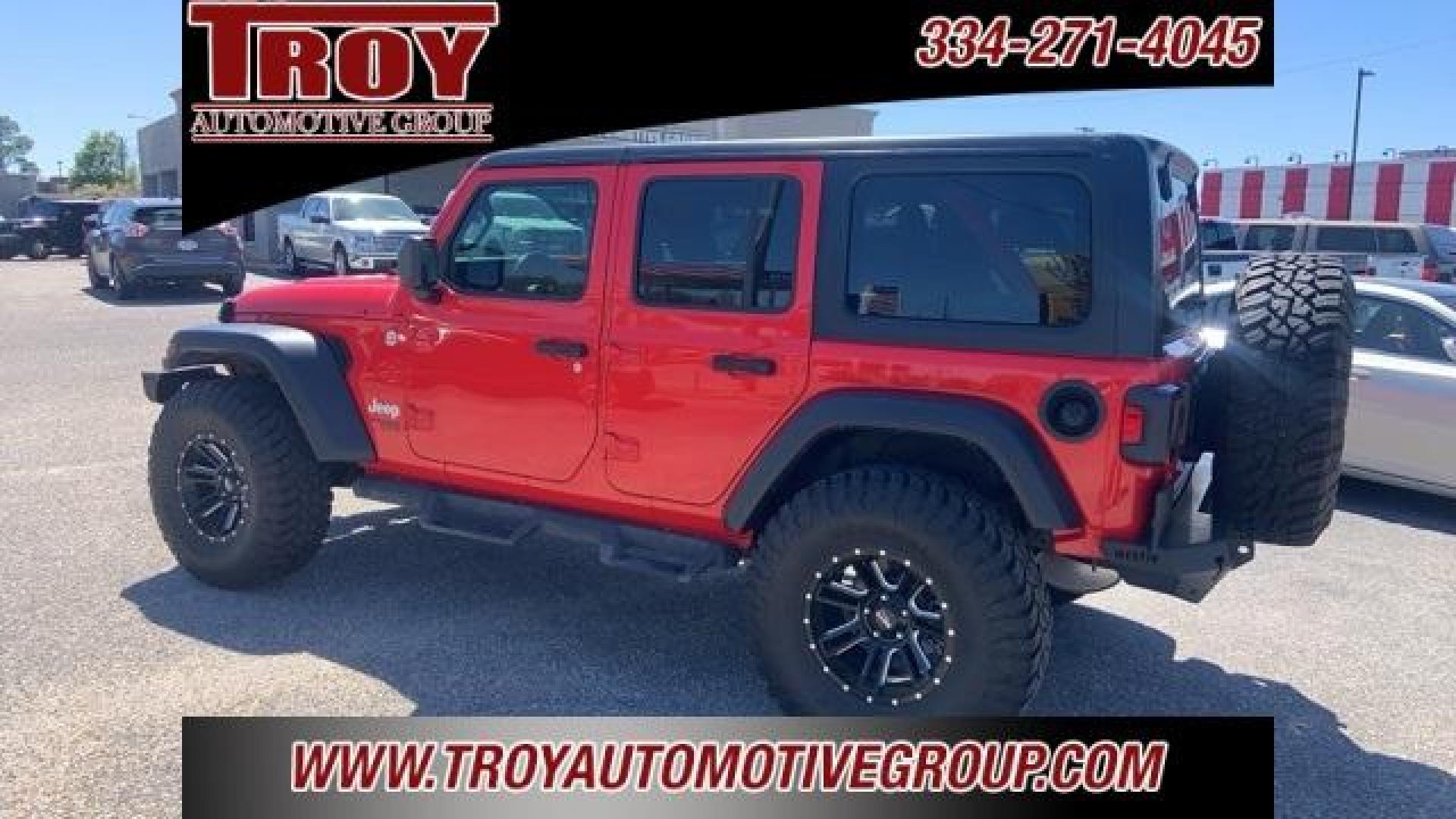 2019 Firecracker Red Clearcoat /Black Jeep Wrangler Unlimited Sport S (1C4HJXDG9KW) with an 3.6L V6 24V VVT engine, Automatic transmission, located at 6812 Atlanta Hwy, Montgomery, AL, 36117, (334) 271-4045, 32.382118, -86.178673 - 1-Owner!!<br>Winch!!<br>37x12.50x17 General Grabber Tires!!<br>Westin Front and Rear Bumper!!<br>Full Matching Spare!! - Photo#9