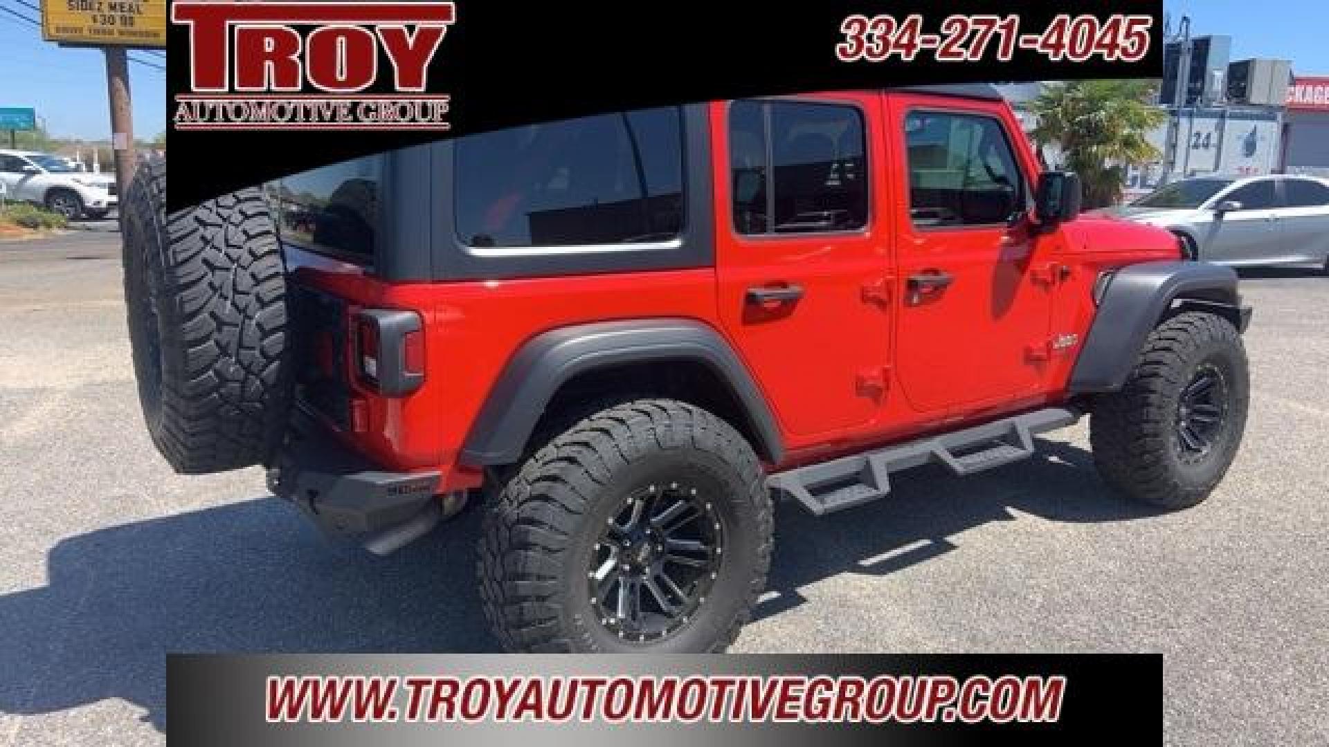 2019 Firecracker Red Clearcoat /Black Jeep Wrangler Unlimited Sport S (1C4HJXDG9KW) with an 3.6L V6 24V VVT engine, Automatic transmission, located at 6812 Atlanta Hwy, Montgomery, AL, 36117, (334) 271-4045, 32.382118, -86.178673 - 1-Owner!!<br>Winch!!<br>37x12.50x17 General Grabber Tires!!<br>Westin Front and Rear Bumper!!<br>Full Matching Spare!! - Photo#13