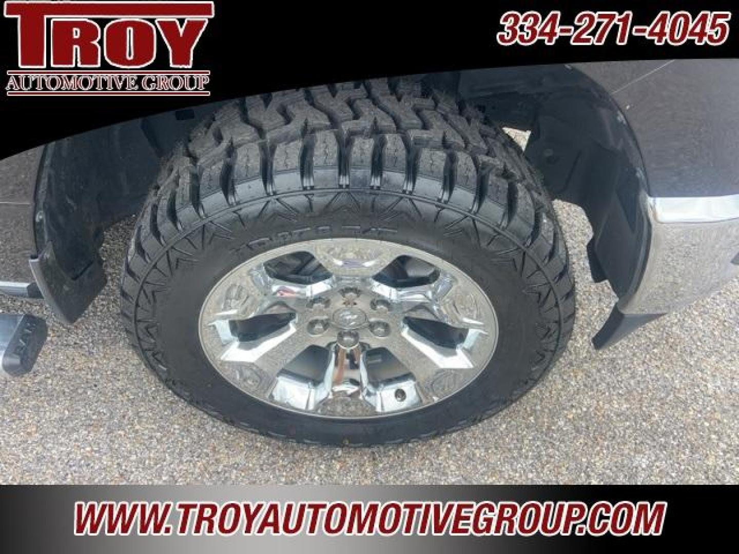 2021 Diamond Black Crystal Pearlcoat /Diesel Gray/Black Ram 1500 Big Horn/Lone Star (1C6SRFFT8MN) with an HEMI 5.7L V8 Multi Displacement VVT engine, Automatic transmission, located at 6812 Atlanta Hwy, Montgomery, AL, 36117, (334) 271-4045, 32.382118, -86.178673 - 1-Owner Local Trade!!<br>New 33x12.50x20 tires and level kit!!<br>Navigation!!<br>Premium 20 Wheels!!<br>Alpine Sound System!!<br>Hemi E-Torque V8 Engine!!<br>Heated Seats!!<br>Power Driver Seat <br>Tow Package!!<br>Flip Up Premium Bed Cover !!<br>Remote Start! - Photo#69