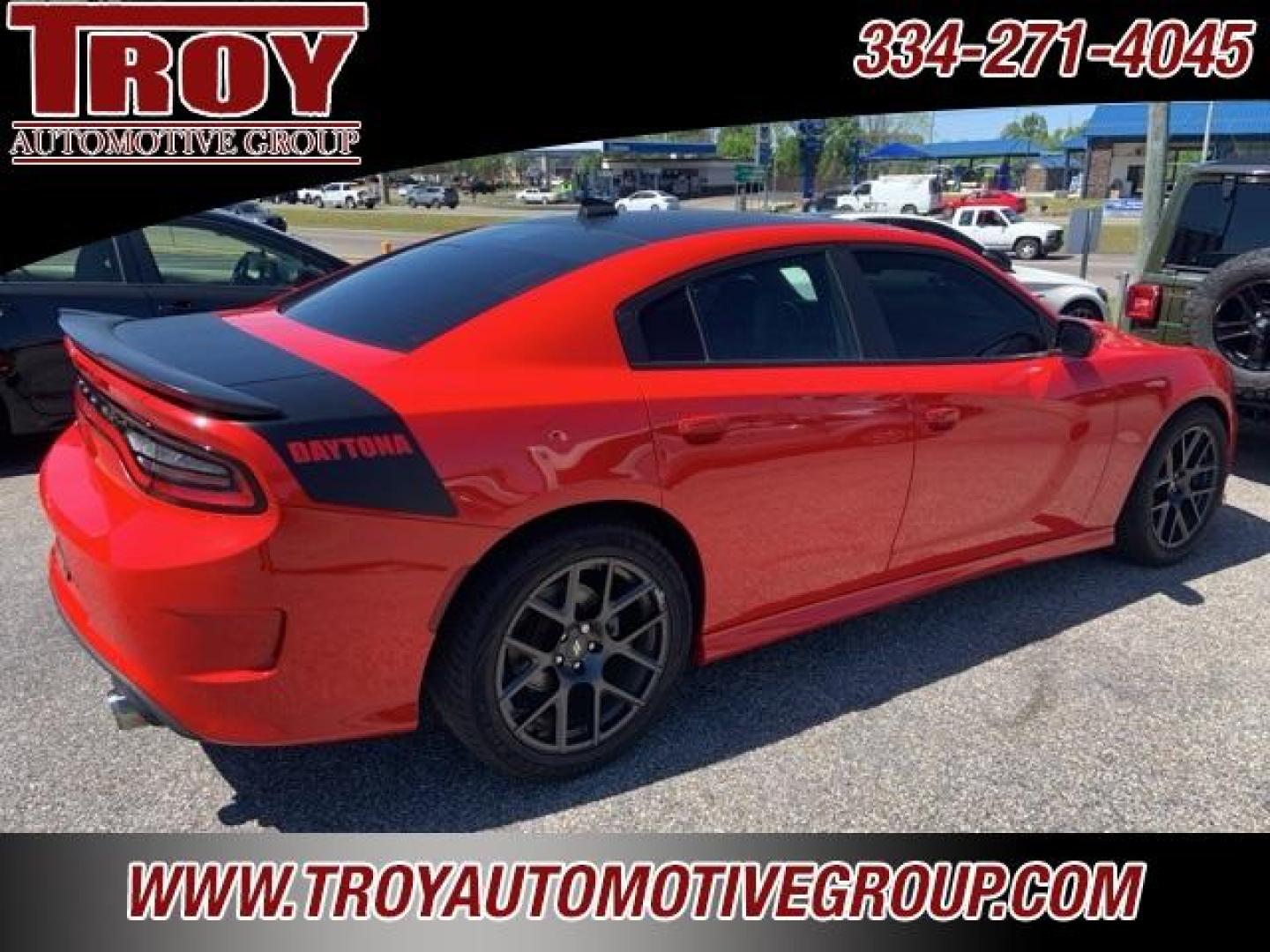 2018 Torred Clearcoat /Black Dodge Charger R/T (2C3CDXCT9JH) with an HEMI 5.7L V8 Multi Displacement VVT engine, Automatic transmission, located at 6812 Atlanta Hwy, Montgomery, AL, 36117, (334) 271-4045, 32.382118, -86.178673 - Daytona Edition!! - Photo#4