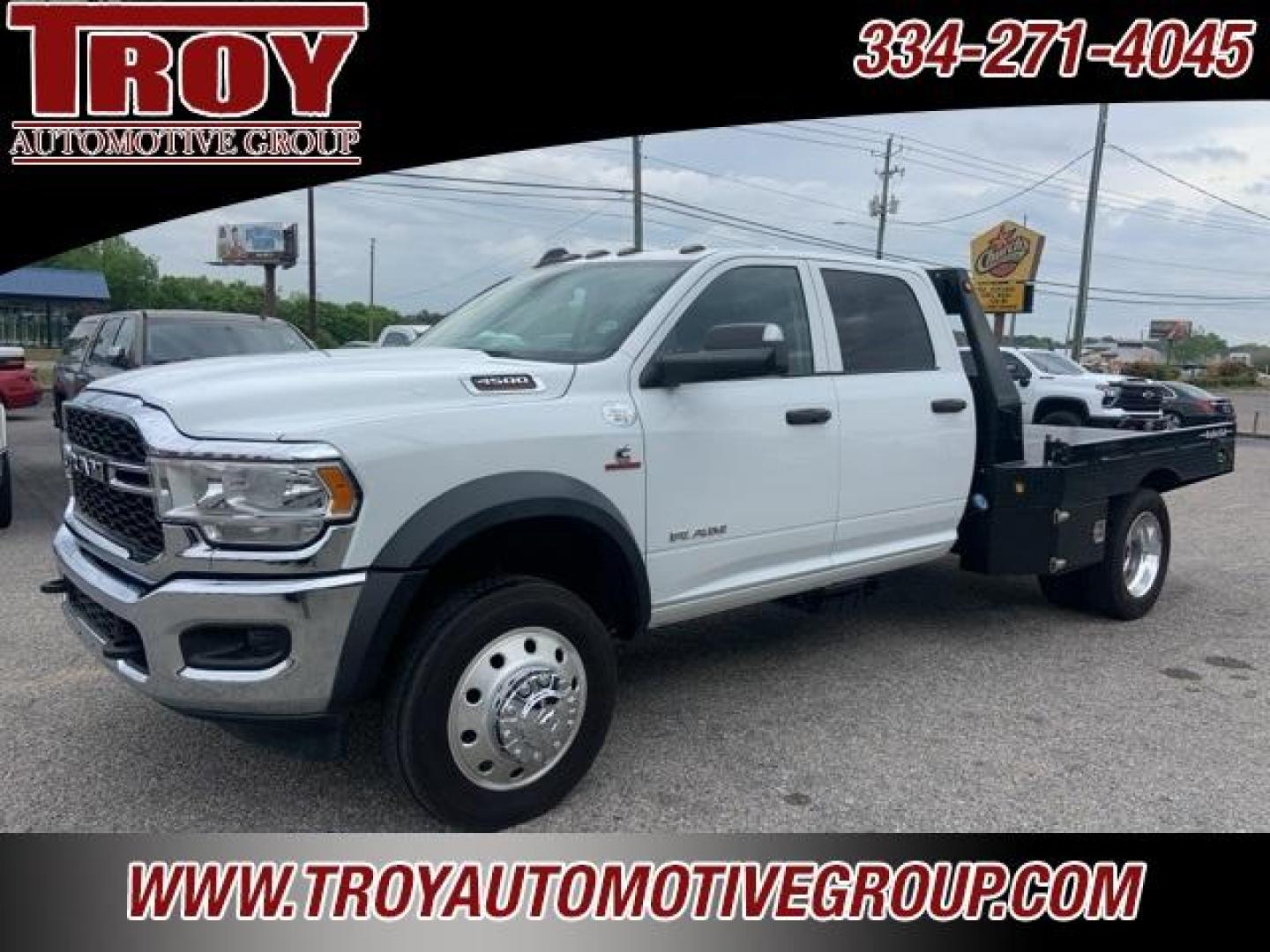 2020 Bright White Clearcoat /Black Ram 4500HD Tradesman (3C7WRLEL9LG) with an Cummins 6.7L I6 Turbodiesel engine, Automatic transmission, located at 6812 Atlanta Hwy, Montgomery, AL, 36117, (334) 271-4045, 32.382118, -86.178673 - Recent Arrival!<br>1-OWNER!!<br>Chrome Appearance Group!!<br>Factory Trailer-Brake Control!!<br>19.5 Forged Polished Aluminum Wheels!!<br>Remote Keyless Entry!!<br><br>Bright White Clearcoat 2020 Ram 4500HD 4WD Cummins 6.7L I6 Turbodiesel Aisin 6-Speed Automatic<br><br>Financing Available---Top Valu - Photo#3