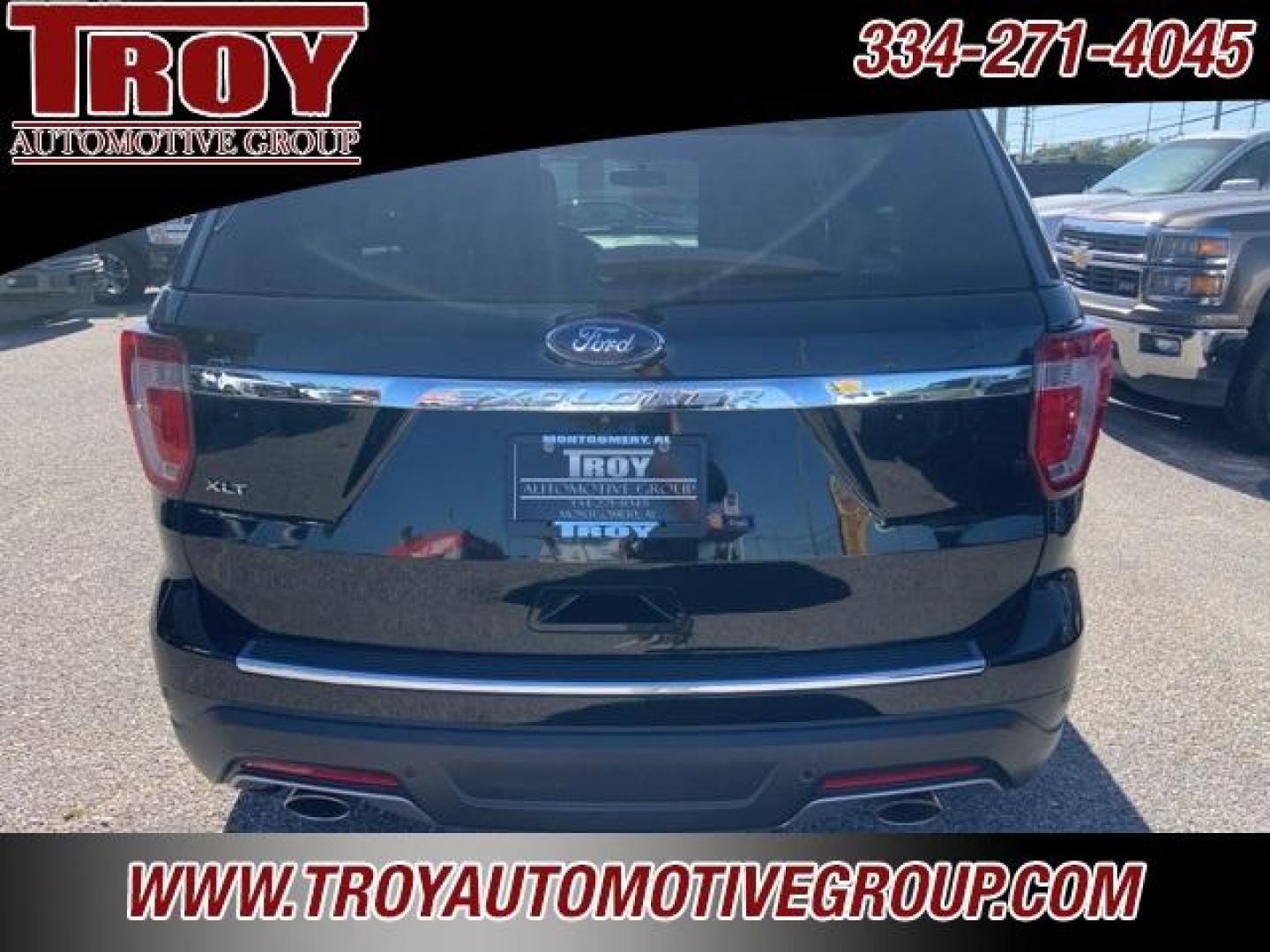 2018 Shadow Black /Medium Stone Ford Explorer XLT (1FM5K7D84JG) with an 3.5L V6 Ti-VCT engine, Automatic transmission, located at 6812 Atlanta Hwy, Montgomery, AL, 36117, (334) 271-4045, 32.382118, -86.178673 - Leather!!<br>Power Sunroof!! - Photo#9