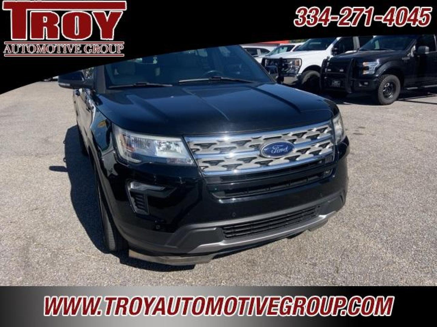 2018 Shadow Black /Medium Stone Ford Explorer XLT (1FM5K7D84JG) with an 3.5L V6 Ti-VCT engine, Automatic transmission, located at 6812 Atlanta Hwy, Montgomery, AL, 36117, (334) 271-4045, 32.382118, -86.178673 - Leather!!<br>Power Sunroof!! - Photo#5