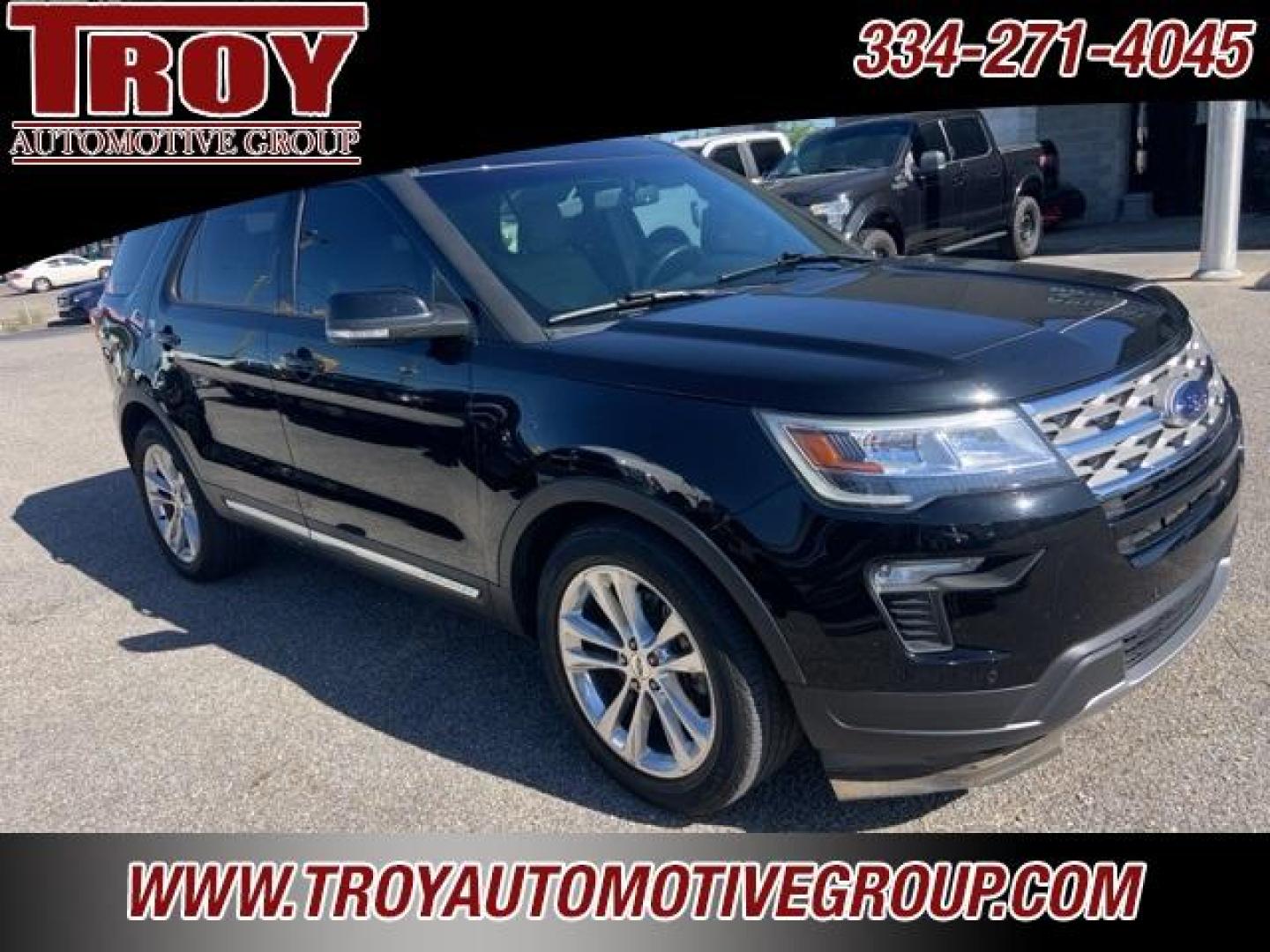 2018 Shadow Black /Medium Stone Ford Explorer XLT (1FM5K7D84JG) with an 3.5L V6 Ti-VCT engine, Automatic transmission, located at 6812 Atlanta Hwy, Montgomery, AL, 36117, (334) 271-4045, 32.382118, -86.178673 - Leather!!<br>Power Sunroof!! - Photo#6