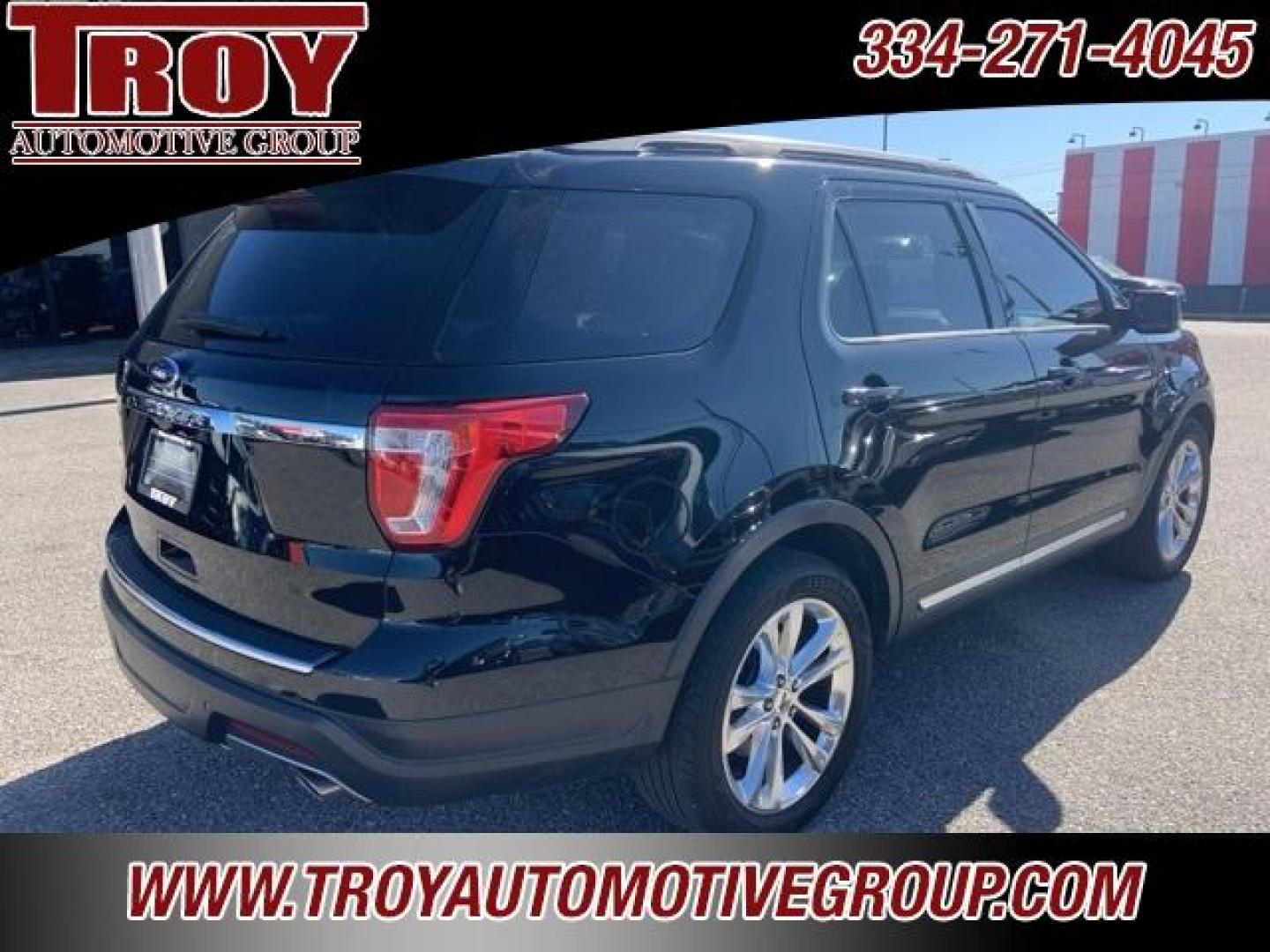 2018 Shadow Black /Medium Stone Ford Explorer XLT (1FM5K7D84JG) with an 3.5L V6 Ti-VCT engine, Automatic transmission, located at 6812 Atlanta Hwy, Montgomery, AL, 36117, (334) 271-4045, 32.382118, -86.178673 - Leather!!<br>Power Sunroof!! - Photo#7