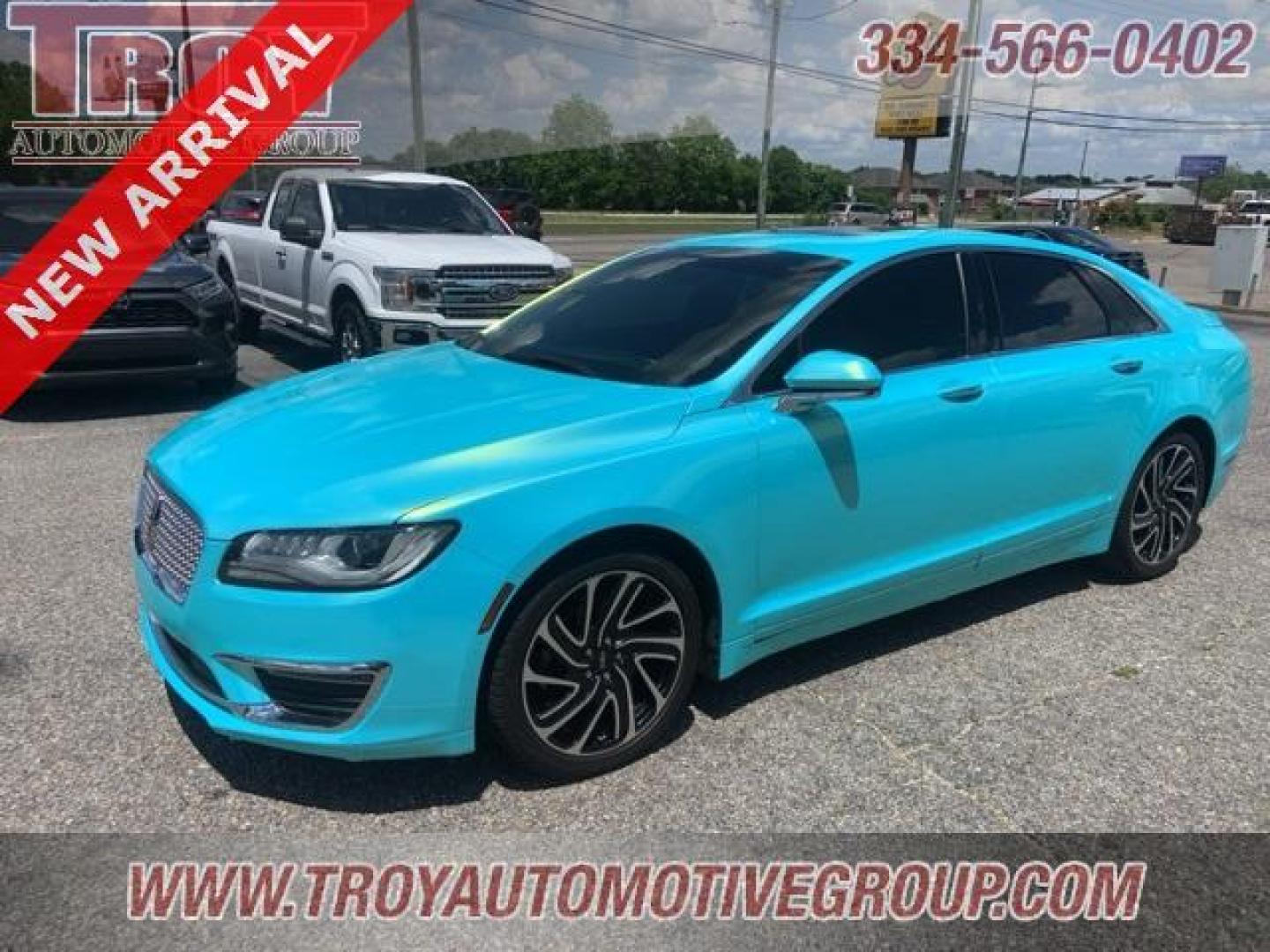 2020 Blue /Ebony Lincoln MKZ Reserve (3LN6L5E96LR) with an 2.0L I4 engine, Automatic transmission, located at 6812 Atlanta Hwy, Montgomery, AL, 36117, (334) 271-4045, 32.382118, -86.178673 - Custom Blue Wrap!!<br>Power Sunroof!!<br>2 Master Keys w/Remote Start!! - Photo#2