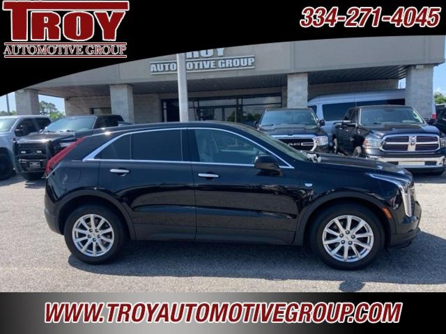 2019 Stellar Black Metallic /Light Wheat/Jet Black Cadillac XT4 Premium Luxury (1GYAZAR41KF) with an 2.0L I4 Turbocharged engine, Automatic transmission, located at 6812 Atlanta Hwy, Montgomery, AL, 36117, (334) 271-4045, 32.382118, -86.178673 - Stellar Black Metallic 2019 Cadillac XT4 Premium Luxury FWD 2.0L I4 Turbocharged 9-Speed Automatic<br><br>Financing Available---Top Value for Trades.<br><br>Odometer is 2420 miles below market average! 24/30 City/Highway MPG - Photo#0