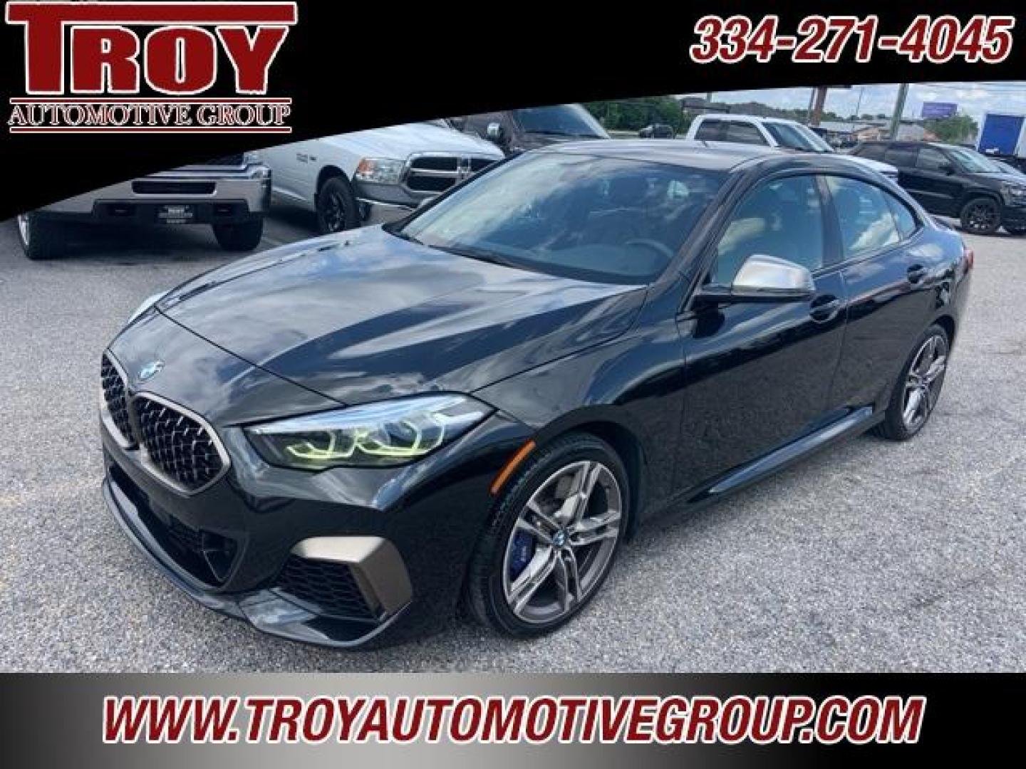 2020 Black Sapphire Metallic /Cognac BMW 2 Series M235i Gran Coupe xDrive (WBA13AL06L7) with an 2.0L 4-Cylinder engine, Automatic transmission, located at 6812 Atlanta Hwy, Montgomery, AL, 36117, (334) 271-4045, 32.382118, -86.178673 - 1-Owner!!<br>2-Master Keys!! - Photo#4