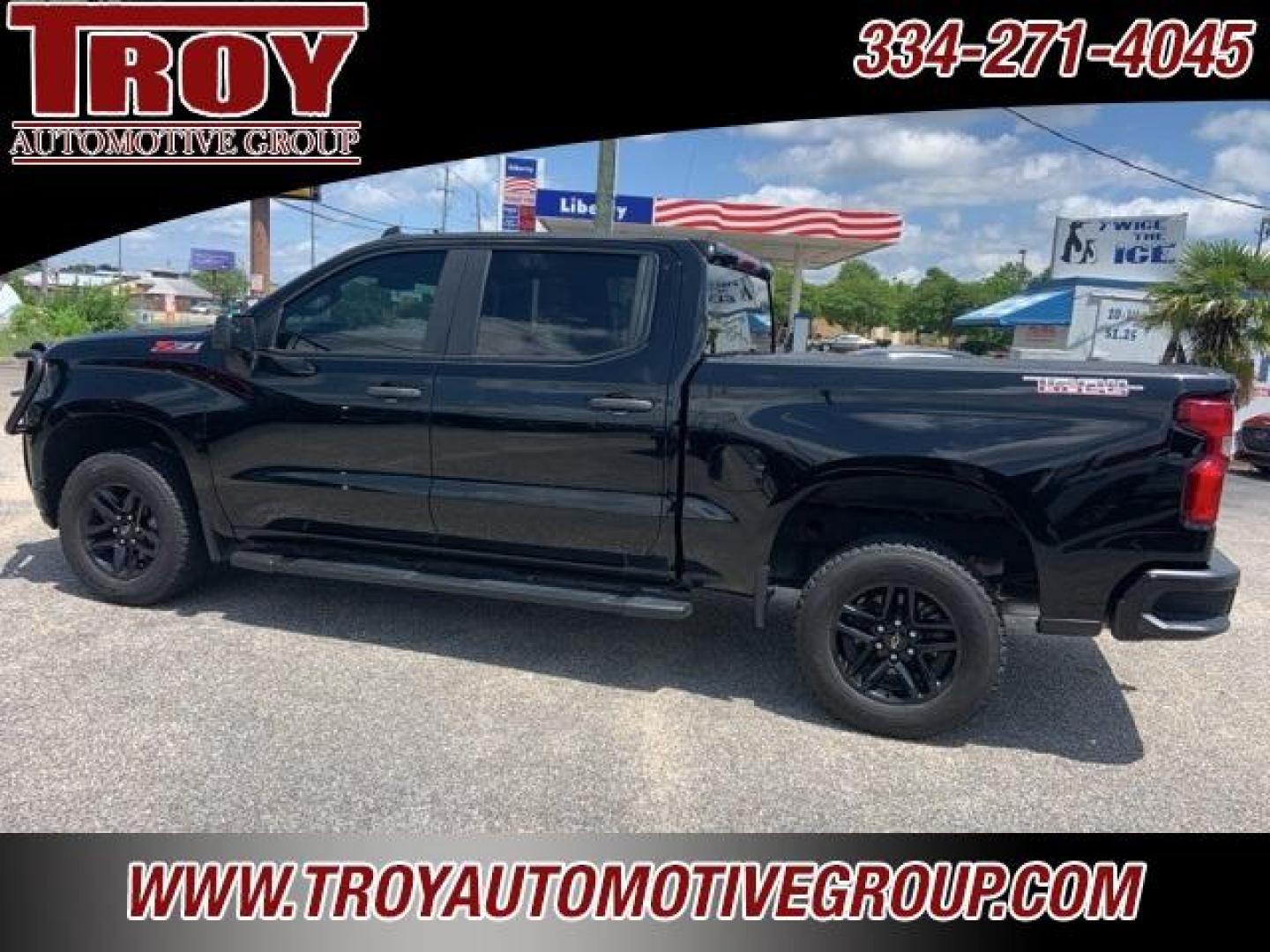 2021 Black /Jet Black Chevrolet Silverado 1500 Custom Trail Boss (3GCPYCEF1MG) with an EcoTec3 5.3L V8 engine, Automatic transmission, located at 6812 Atlanta Hwy, Montgomery, AL, 36117, (334) 271-4045, 32.382118, -86.178673 - 1-Owner!!<br>Full Police Package Truck!!<br>Lights-Sirens-CB!!<br>HDX Brush Guard!!<br>Winch!!<br>Flip Up Bedcover!! - Photo#18