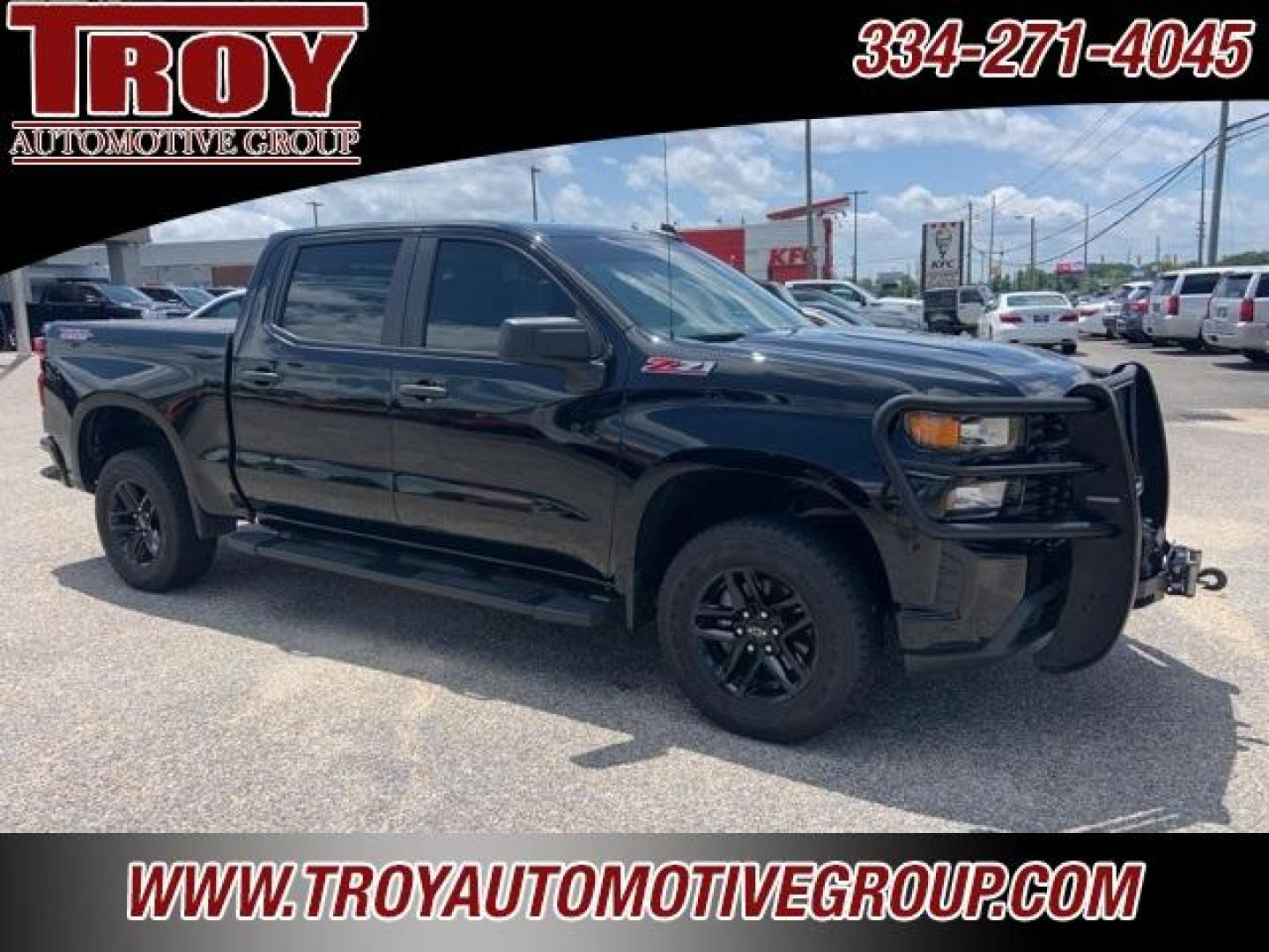 2021 Black /Jet Black Chevrolet Silverado 1500 Custom Trail Boss (3GCPYCEF1MG) with an EcoTec3 5.3L V8 engine, Automatic transmission, located at 6812 Atlanta Hwy, Montgomery, AL, 36117, (334) 271-4045, 32.382118, -86.178673 - 1-Owner!!<br>Full Police Package Truck!!<br>Lights-Sirens-CB!!<br>HDX Brush Guard!!<br>Winch!!<br>Flip Up Bedcover!! - Photo#8