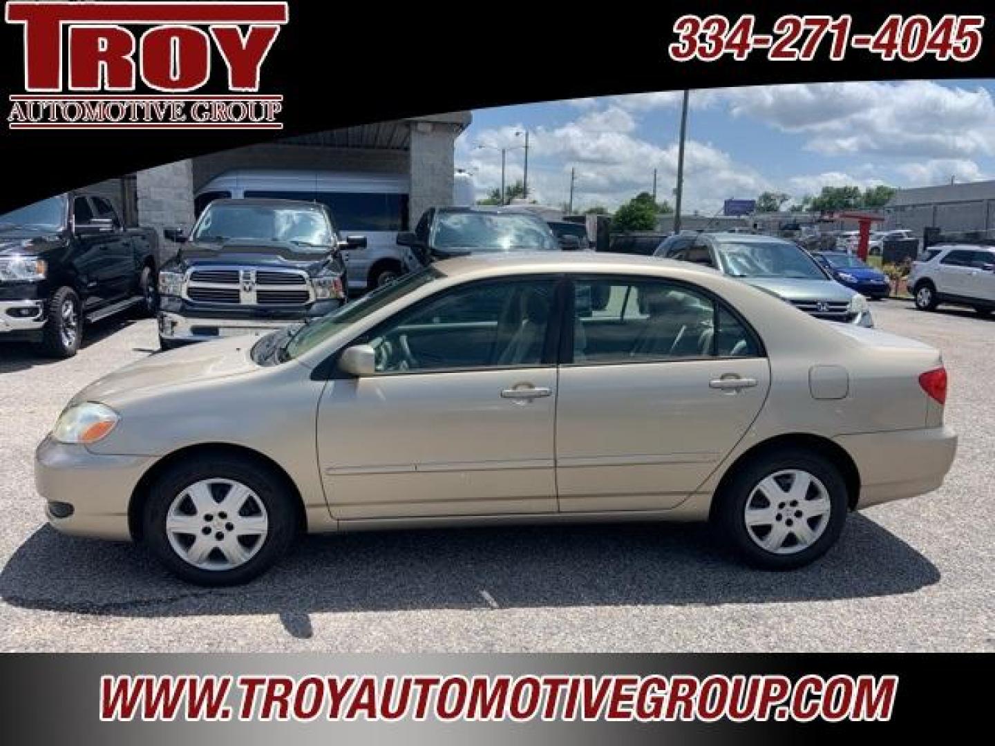 2008 Desert Sand Mica /Beige Toyota Corolla LE (1NXBR32E68Z) with an 1.8L I4 SMPI DOHC engine, Automatic transmission, located at 6812 Atlanta Hwy, Montgomery, AL, 36117, (334) 271-4045, 32.382118, -86.178673 - 1-Owner!!<br>LE Package!!<br>Only 60k!!<br>Some paint fading !! - Photo#0