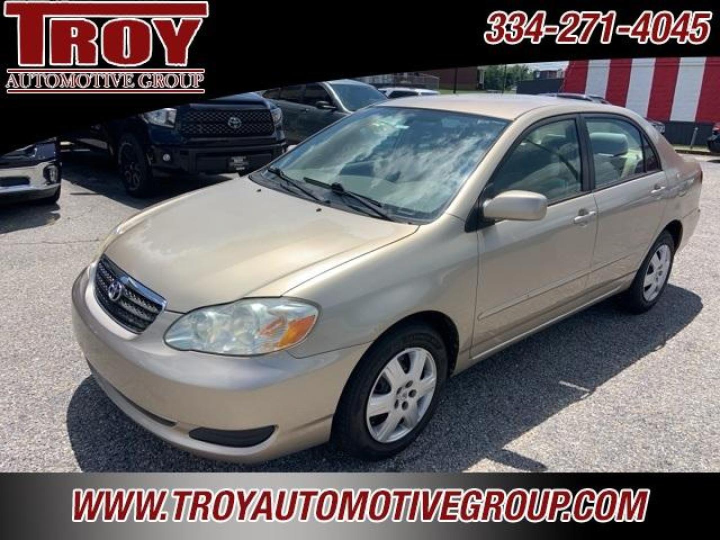 2008 Desert Sand Mica /Beige Toyota Corolla LE (1NXBR32E68Z) with an 1.8L I4 SMPI DOHC engine, Automatic transmission, located at 6812 Atlanta Hwy, Montgomery, AL, 36117, (334) 271-4045, 32.382118, -86.178673 - 1-Owner!!<br>LE Package!!<br>Only 60k!!<br>Some paint fading !! - Photo#3