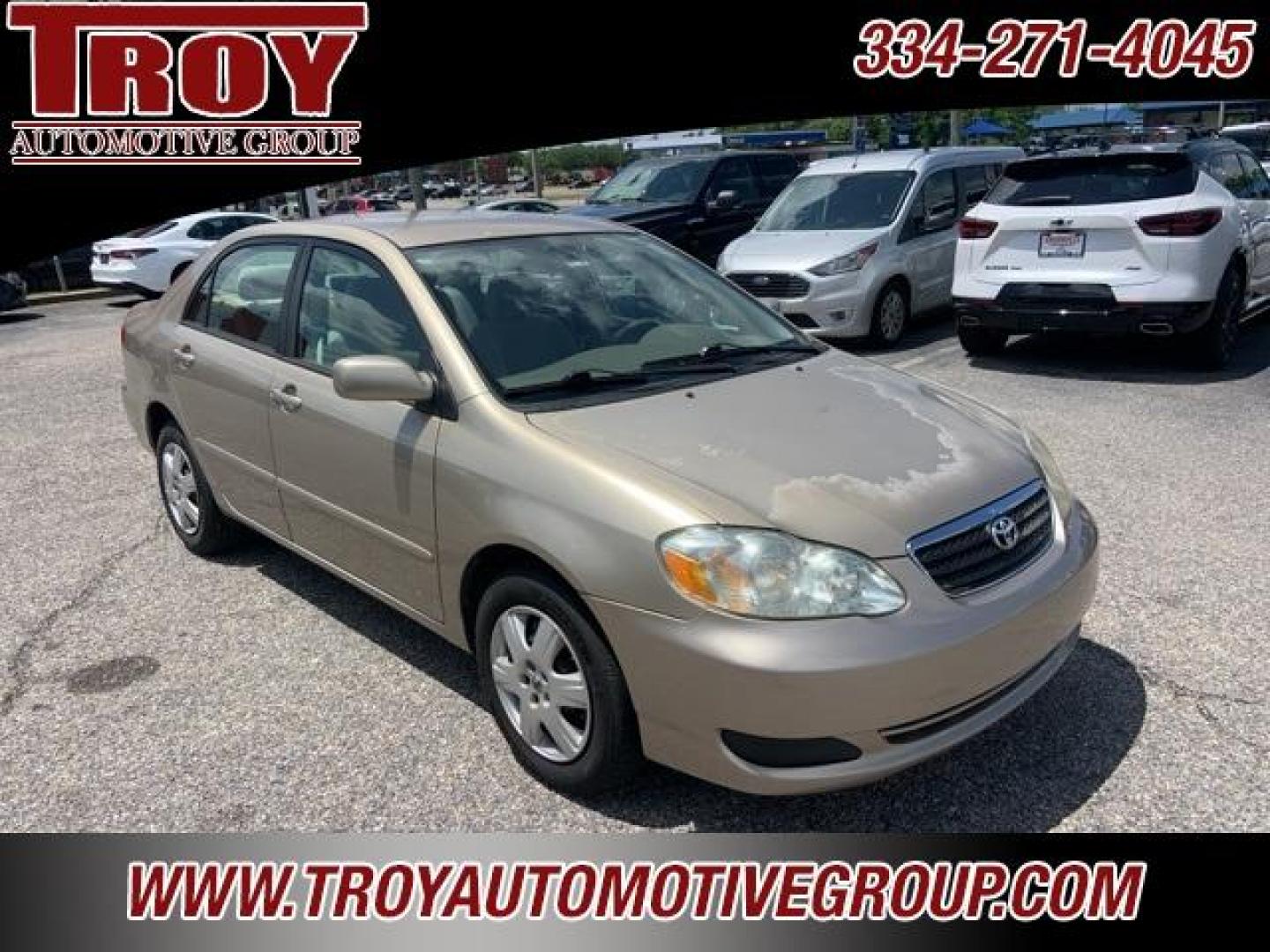 2008 Desert Sand Mica /Beige Toyota Corolla LE (1NXBR32E68Z) with an 1.8L I4 SMPI DOHC engine, Automatic transmission, located at 6812 Atlanta Hwy, Montgomery, AL, 36117, (334) 271-4045, 32.382118, -86.178673 - 1-Owner!!<br>LE Package!!<br>Only 60k!!<br>Some paint fading !! - Photo#6