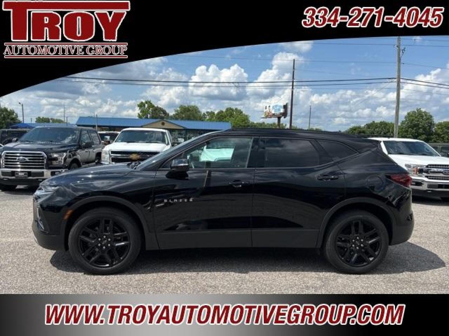 2020 Black /Jet Black Chevrolet Blazer LT (3GNKBCRS8LS) with an 3.6L V6 SIDI DOHC VVT engine, Automatic transmission, located at 6812 Atlanta Hwy, Montgomery, AL, 36117, (334) 271-4045, 32.382118, -86.178673 - Photo#1