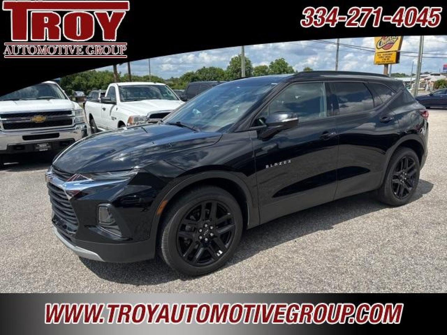 2020 Black /Jet Black Chevrolet Blazer LT (3GNKBCRS8LS) with an 3.6L V6 SIDI DOHC VVT engine, Automatic transmission, located at 6812 Atlanta Hwy, Montgomery, AL, 36117, (334) 271-4045, 32.382118, -86.178673 - Photo#3