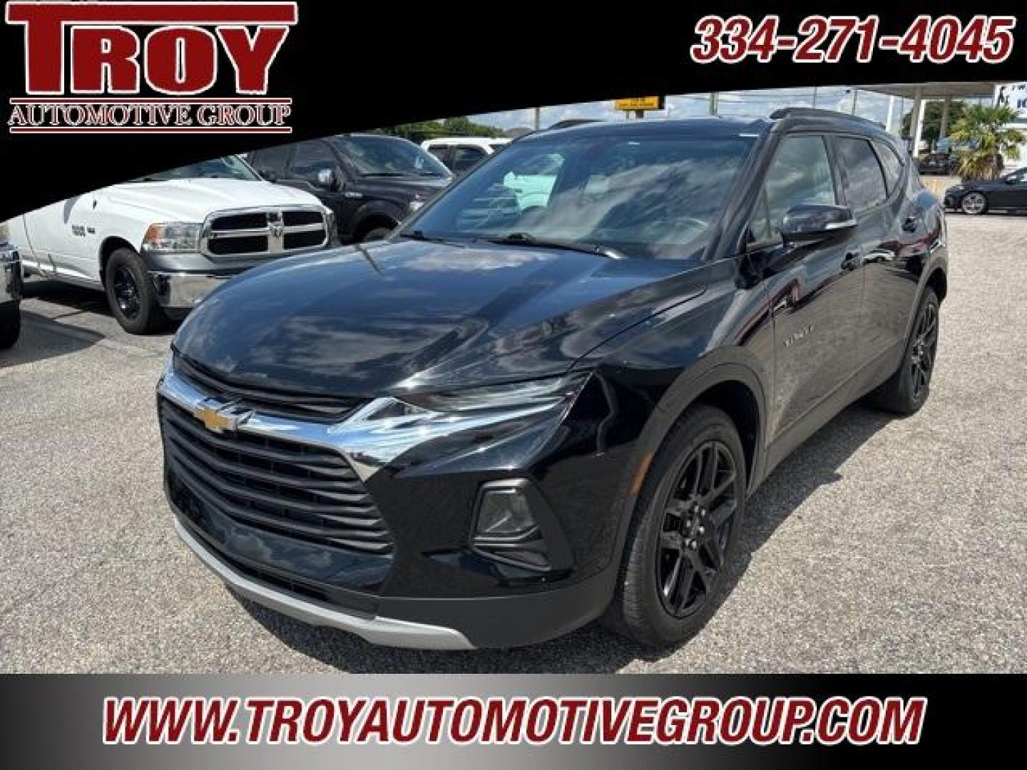 2020 Black /Jet Black Chevrolet Blazer LT (3GNKBCRS8LS) with an 3.6L V6 SIDI DOHC VVT engine, Automatic transmission, located at 6812 Atlanta Hwy, Montgomery, AL, 36117, (334) 271-4045, 32.382118, -86.178673 - Photo#4