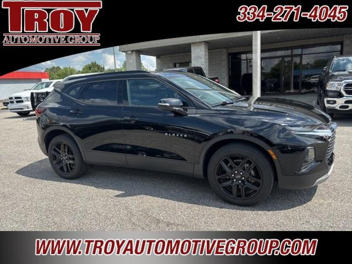 2020 Black /Jet Black Chevrolet Blazer LT (3GNKBCRS8LS) with an 3.6L V6 SIDI DOHC VVT engine, Automatic transmission, located at 6812 Atlanta Hwy, Montgomery, AL, 36117, (334) 271-4045, 32.382118, -86.178673 - Photo#8