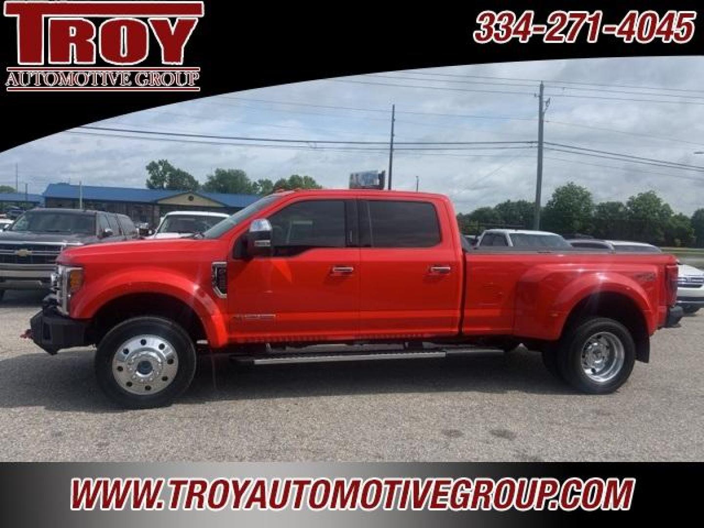 2019 Race Red /Black Ford F-450SD (1FT8W4DT2KE) with an Power Stroke 6.7L V8 DI 32V OHV Turbodiesel engine, Automatic transmission, located at 6812 Atlanta Hwy, Montgomery, AL, 36117, (334) 271-4045, 32.382118, -86.178673 - 1-Owner!!<br>Hard Loaded w/Panoramic Sunroof!! $1,295.00<br>Ultimate Lariat Package!! Heated/Cooled Seats! $3,355.00<br>Tow Technology Package!! $1,970.00<br>FX4 Package!! $400.00<br>Chrome Package!! $1,125.00<br>Quad Beam Led Headlights!! $1,080.00<br>Blind Spot Info!! $540.00<br>Tough Spray In Be - Photo#17