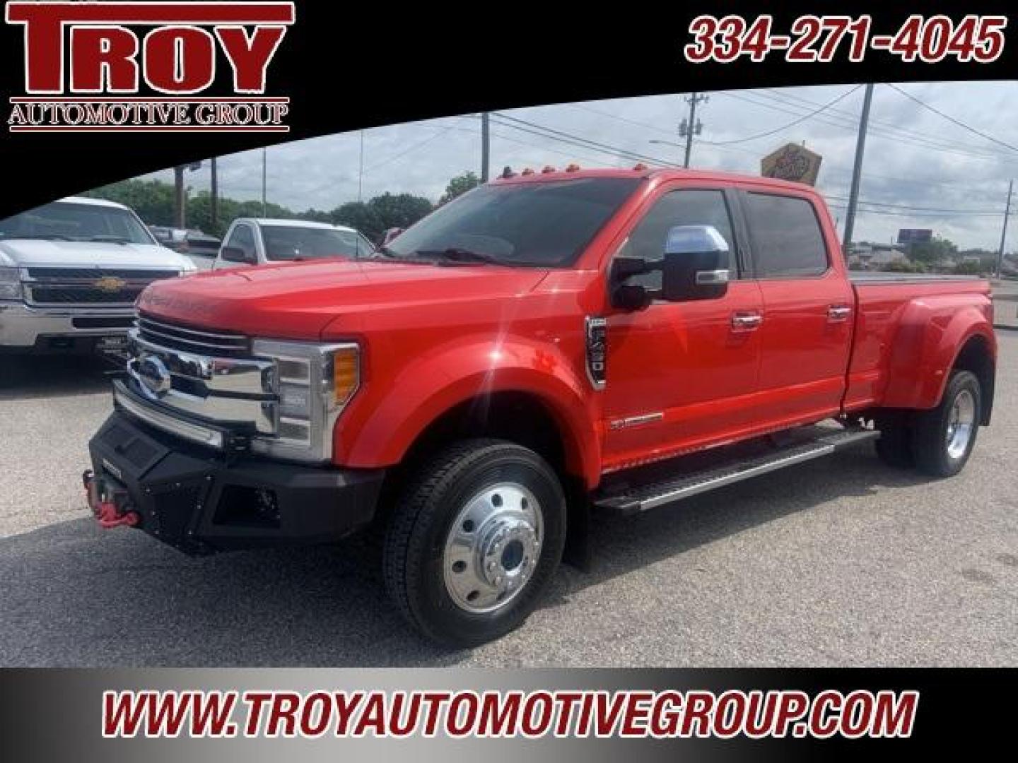 2019 Race Red /Black Ford F-450SD (1FT8W4DT2KE) with an Power Stroke 6.7L V8 DI 32V OHV Turbodiesel engine, Automatic transmission, located at 6812 Atlanta Hwy, Montgomery, AL, 36117, (334) 271-4045, 32.382118, -86.178673 - 1-Owner!!<br>Hard Loaded w/Panoramic Sunroof!! $1,295.00<br>Ultimate Lariat Package!! Heated/Cooled Seats! $3,355.00<br>Tow Technology Package!! $1,970.00<br>FX4 Package!! $400.00<br>Chrome Package!! $1,125.00<br>Quad Beam Led Headlights!! $1,080.00<br>Blind Spot Info!! $540.00<br>Tough Spray In Be - Photo#85